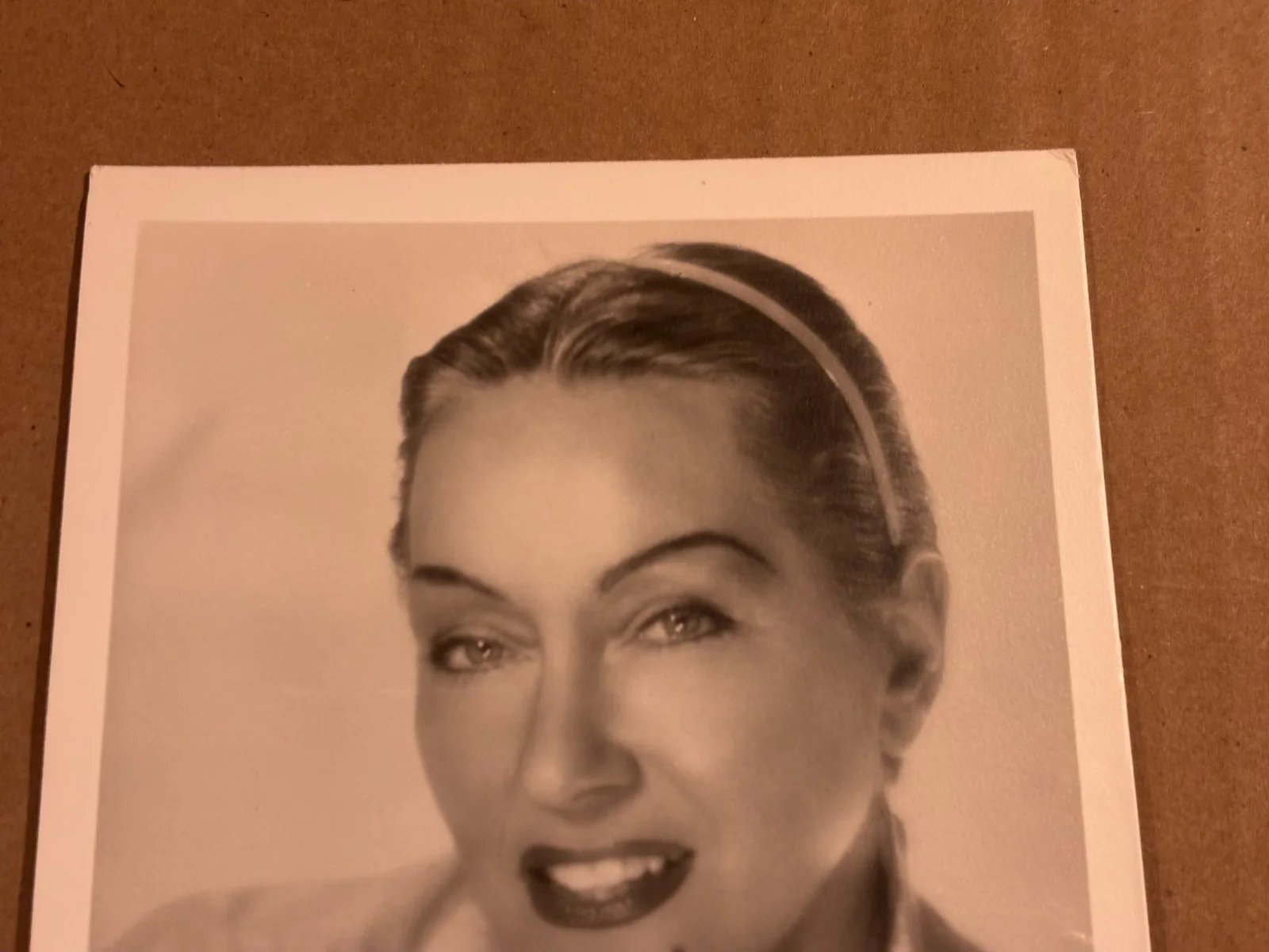 Gloria Swanson Terrific Rare Autographed Photo '59 w/Env Sunset Boulevard, изображение 2