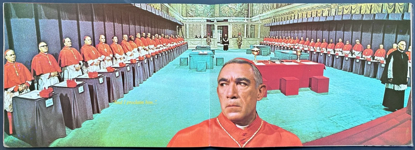 Shoes of the Fisherman ORIGINAL Film Brochure Anthony Quinn Laurence Olivier '68, изображение 3