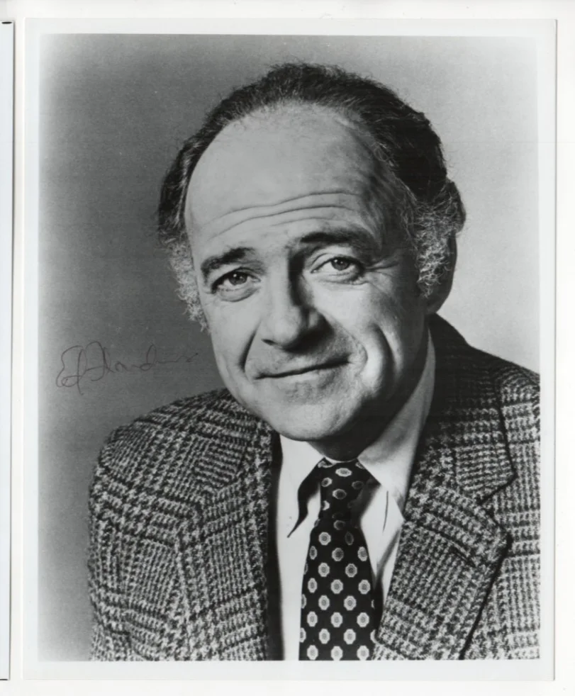 William Daniels, Ed Flanders — St. Elsewhere costars William Daniels & Ed Flanders lot 2 signed 8x10" photos, image 2
