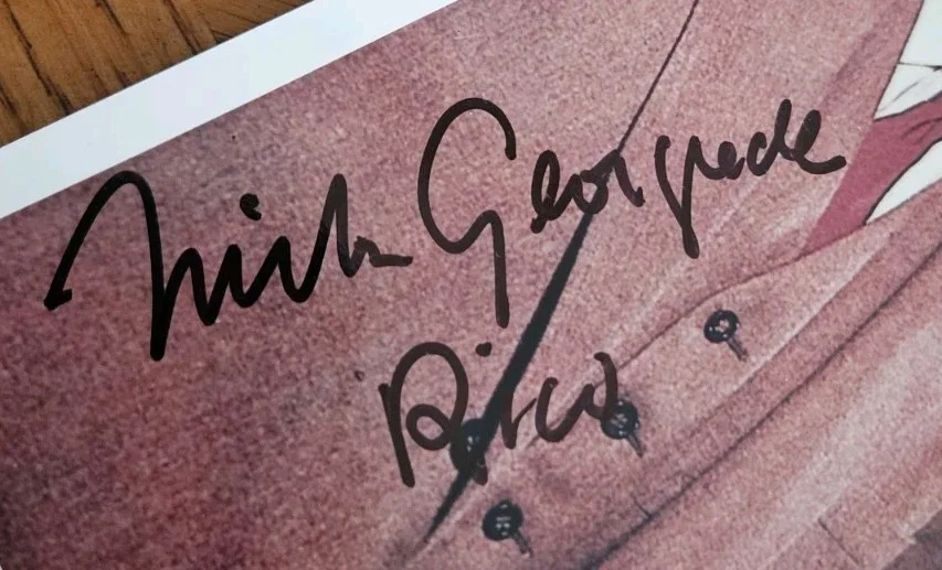 Robert Stack, Paul Picerni, Abel Hernandez, Nicholas Georgiade — The Untouchables cast signed (x4) 8x10 photo: Stack-Georgiade-Picerni-Fernandez, изображение 2