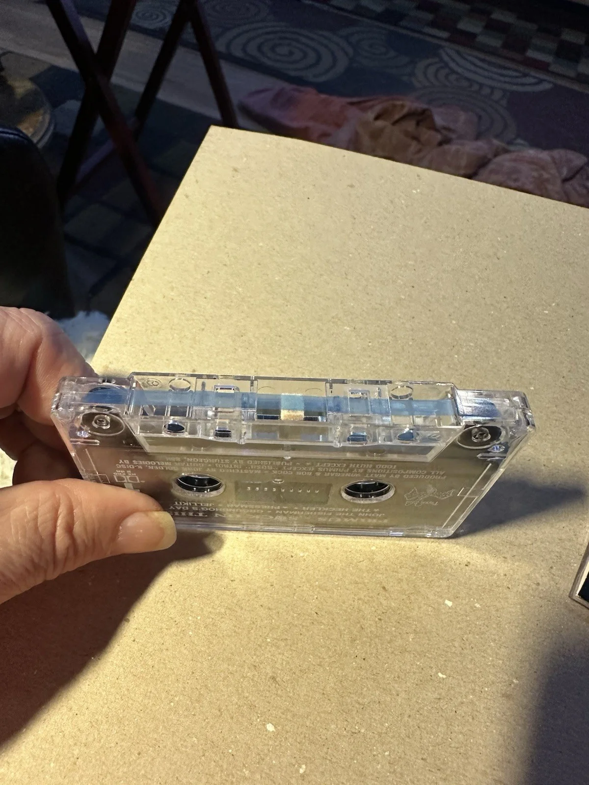 Signed Primus Suck On This Original Prawn Song Cassette Tape Autographed 1989, изображение 4