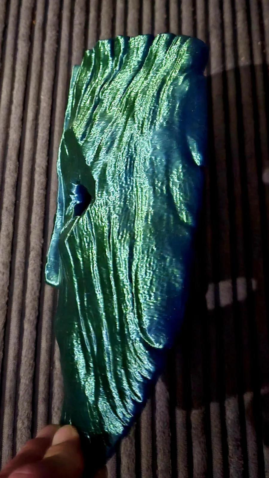 Loki's Mask 3D Printed Movie Prop Replica, image 3