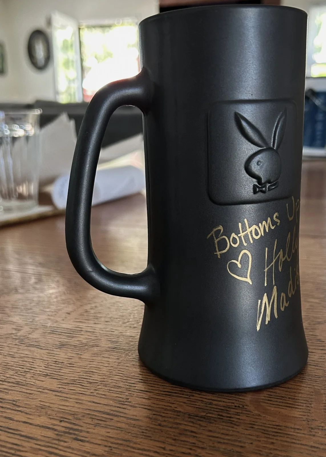 Holly Madison — Holly Madison Signed / Autographed Girls Next Door Playboy Beer Mug. In Person!, изображение 4