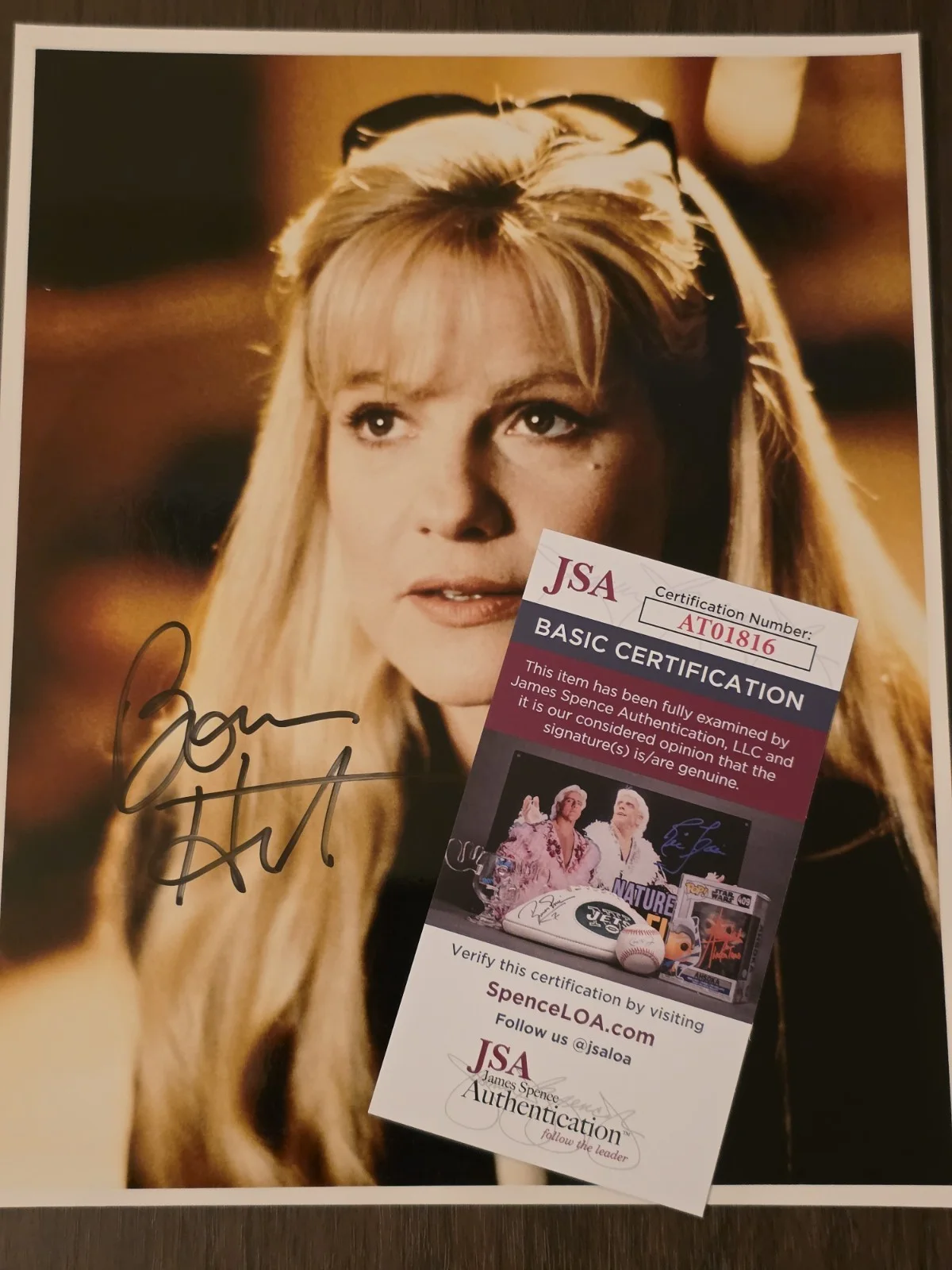 Bonnie Hunt — Bonnie Hunt Signed 8x10 Photo Toy Story Jumanji Cars Disney Pixar Auto JSA, изображение 2