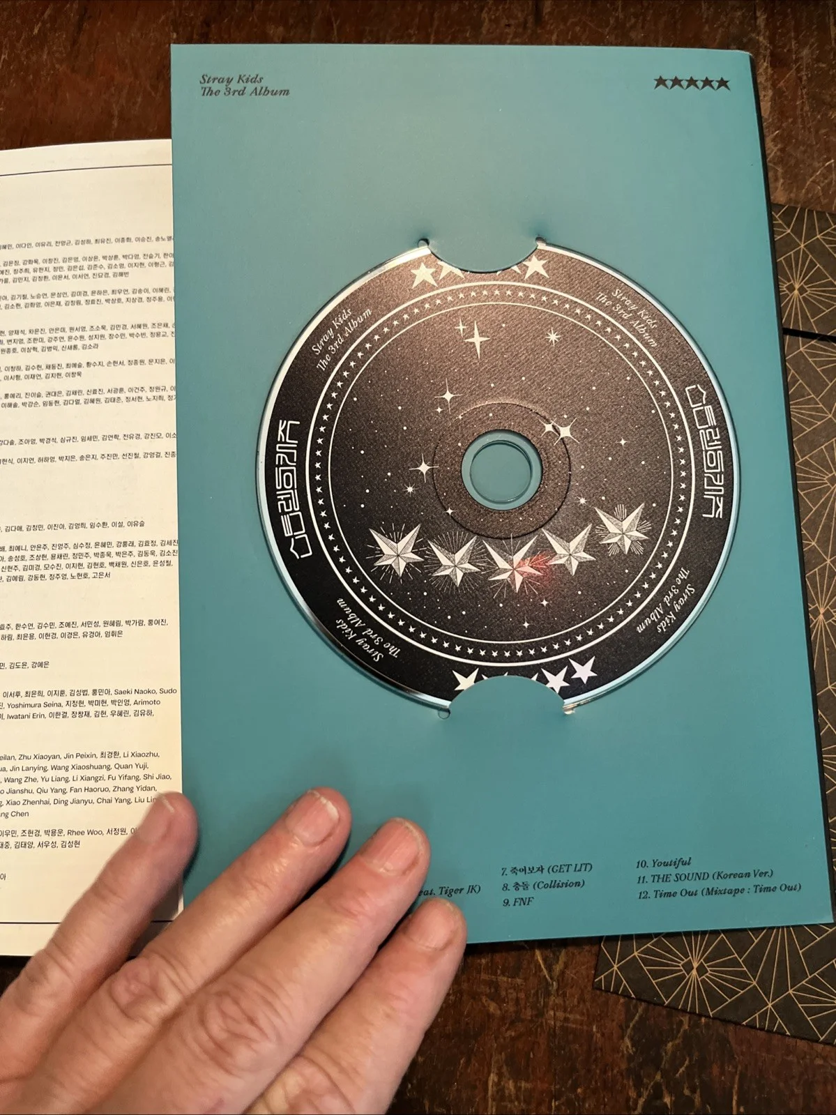 Stray kids five star version C photo book with CD K-pop, image 4