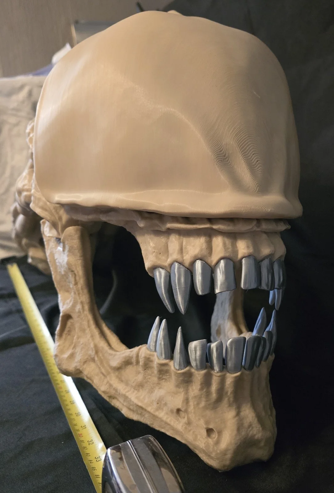 Alien Xenomorph Skull Life-size, massive fan art replica, image 2