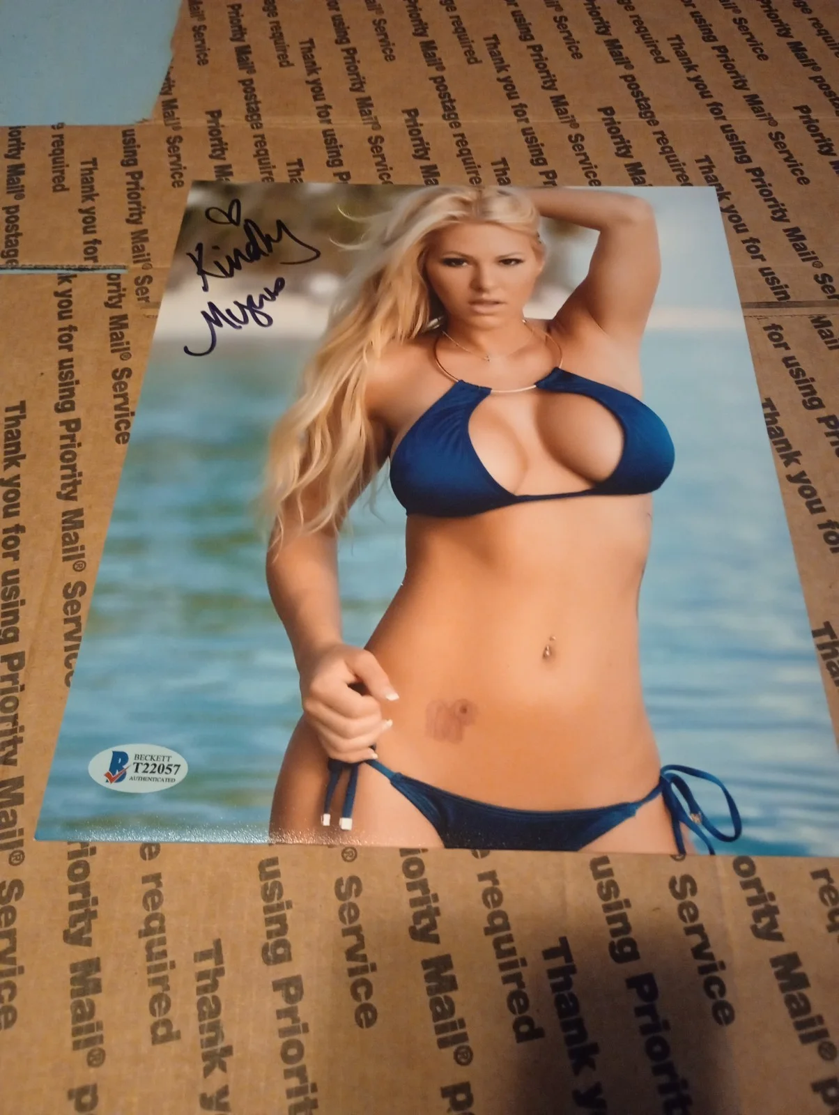 Kindly Myers Auto Autograph Signed 8x10 Photo Beckett COA Rare Playboy, изображение 2