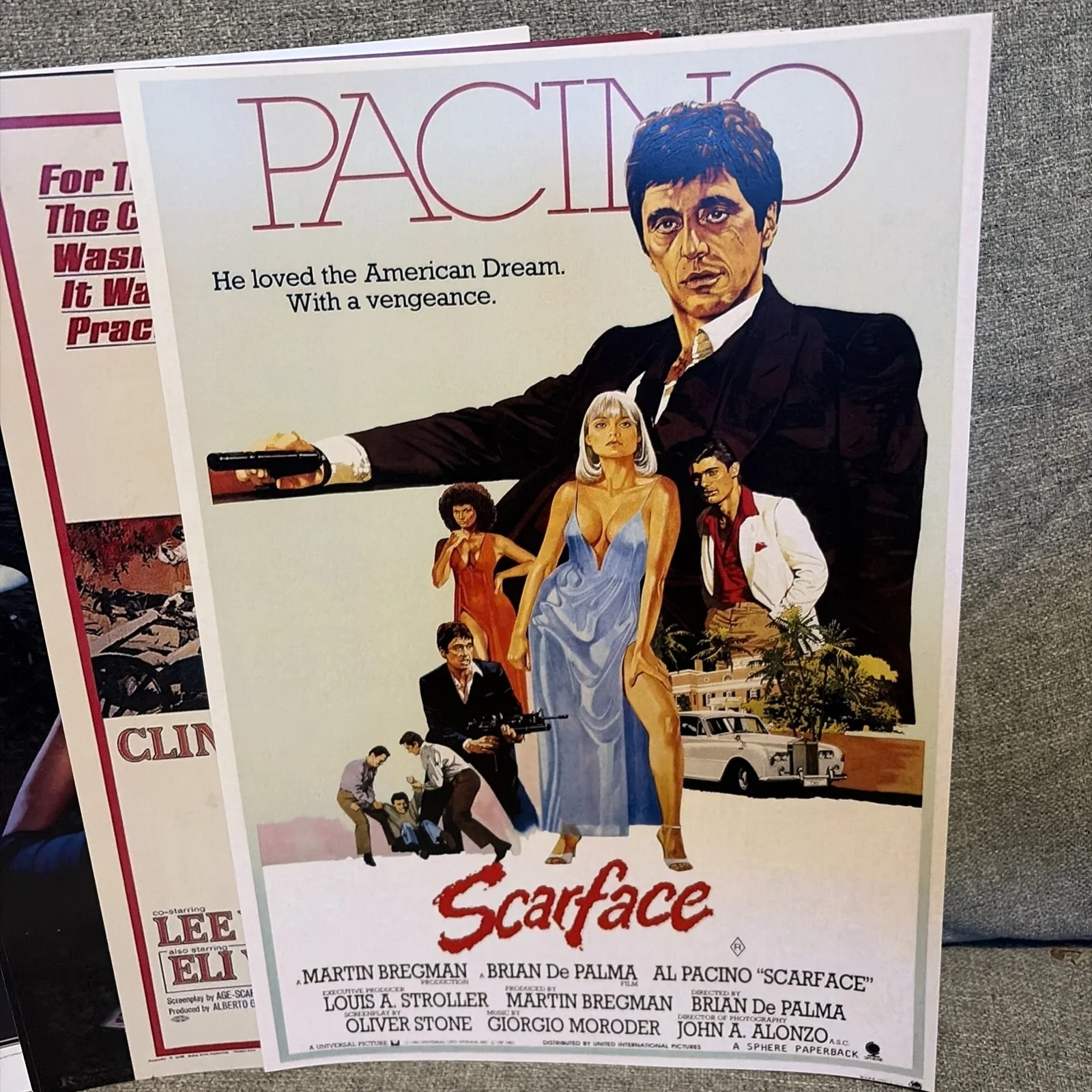 Eclectic Film Poster Print Bundle 11x A4 Scarface Godfather Pulp Fiction, изображение 3
