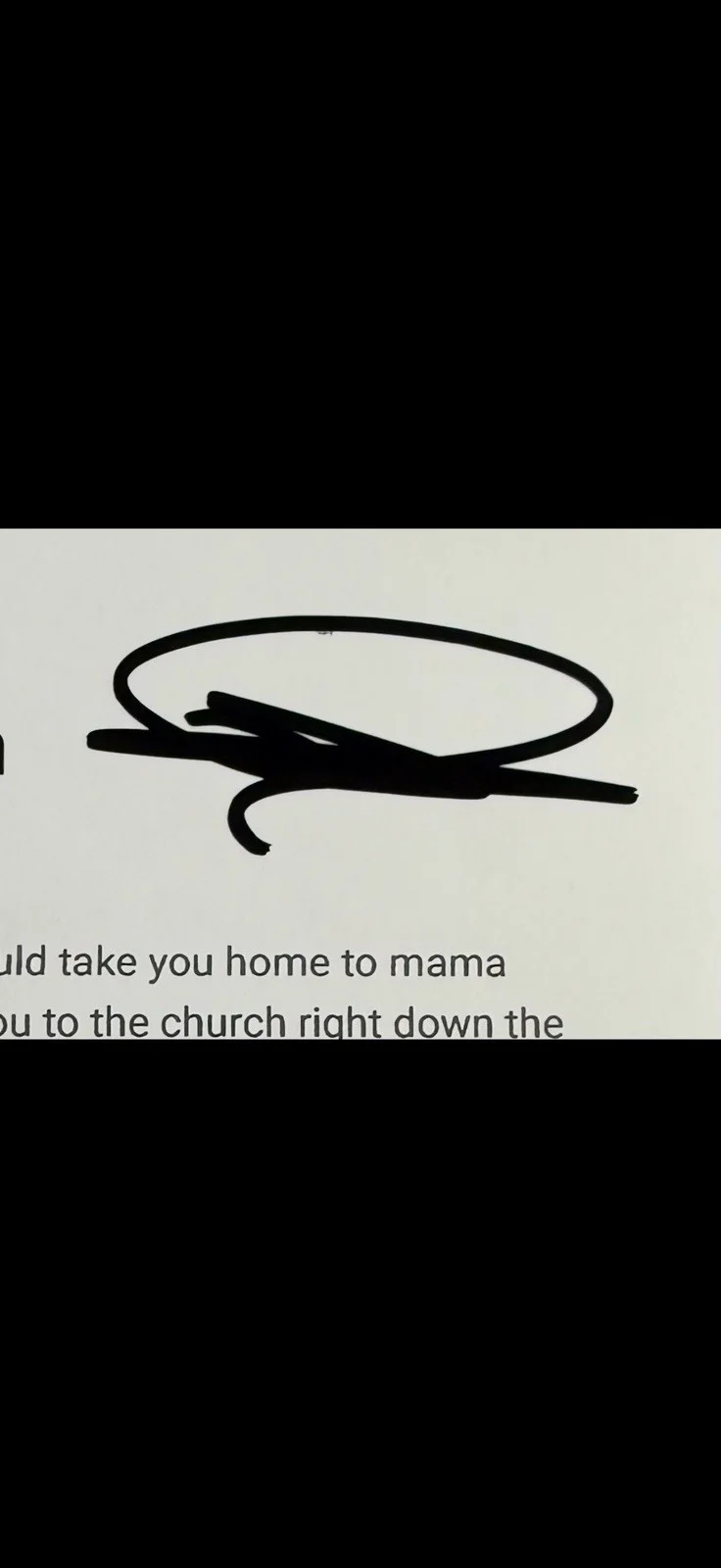 DUSTIN LYNCH Country Music SIGNED AUTOGRAPHED “Good Girl” Lyric Sheet *Proof, изображение 2