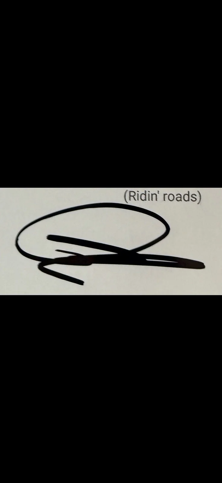 DUSTIN LYNCH Country Music SIGNED AUTOGRAPHED “Ridin’ Roads” Lyric Sheet *Proof, изображение 2