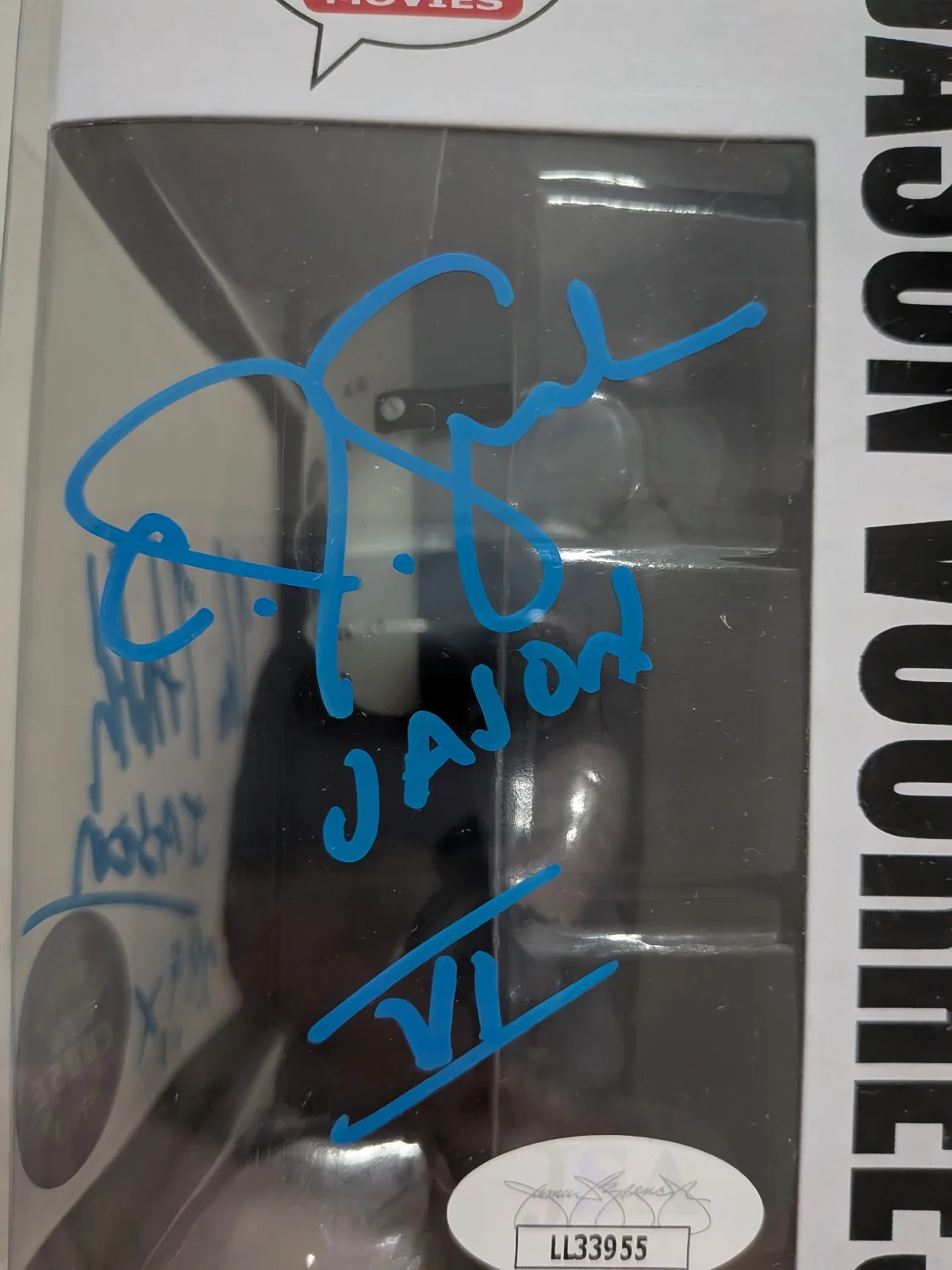 KANE HODDER CJ GRAHAM Signed Funko Pop CHASE Glow Limited Jason F13 JSA COA RARE, изображение 3