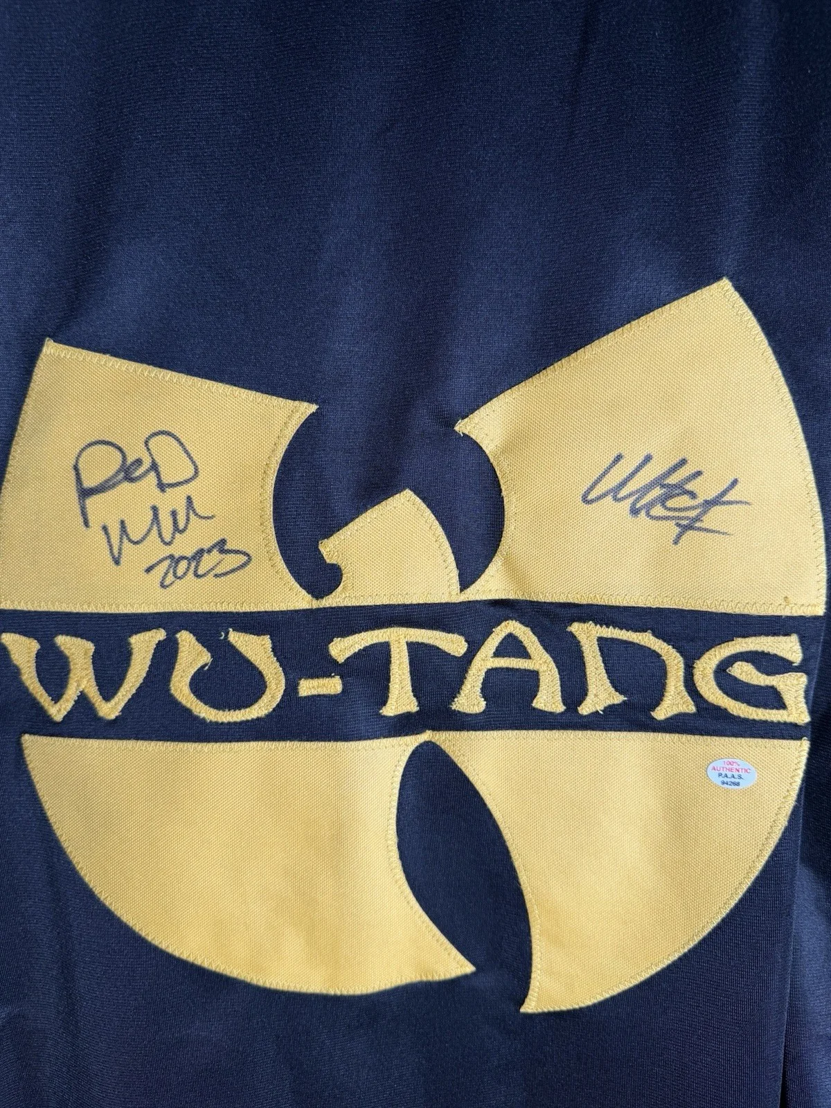 Wu-Tang Clan Signed Baseball Jersey Method Man Redman Auto W/ COA, image 2