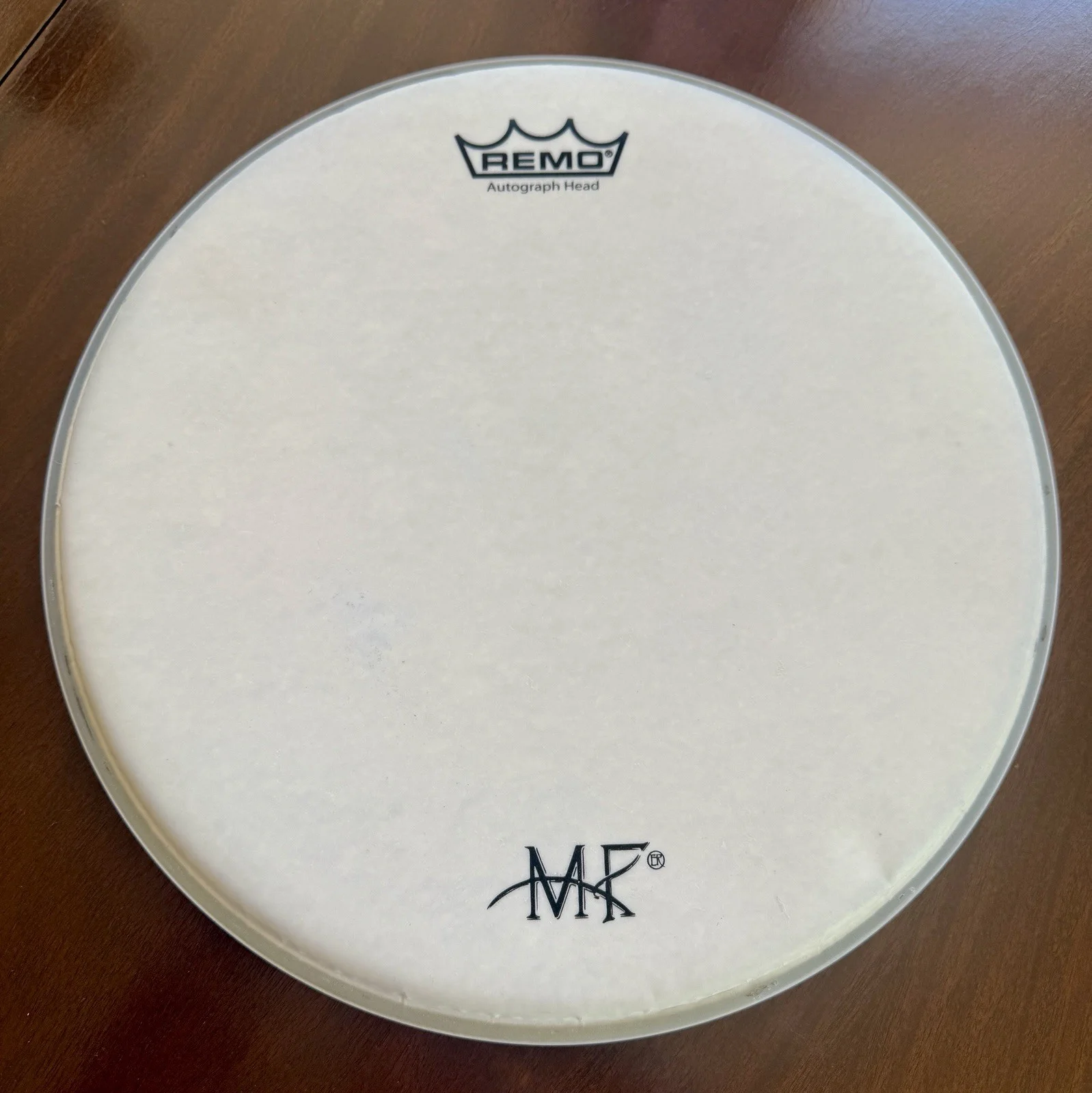 Mick Fleetwood 12" Drumhead, Autographed 8 x10, VIP Pass & Custom Tote Bag, image 2