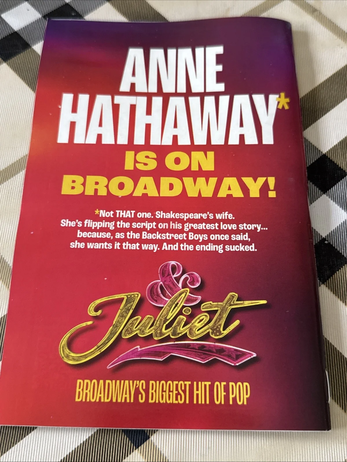 Adrien Brody — The Fear of 13 signed Broadway Playbill Adrien Brody Autographed, изображение 2