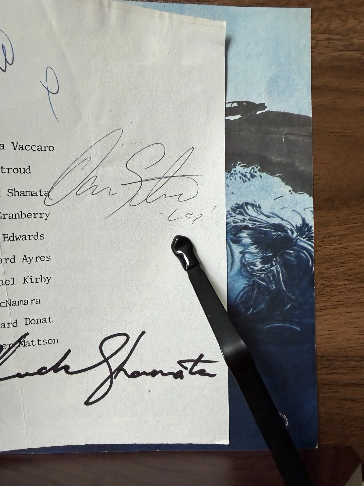 Death Weekend Hand Signed Press Pamphlet Don Stroud, image 4