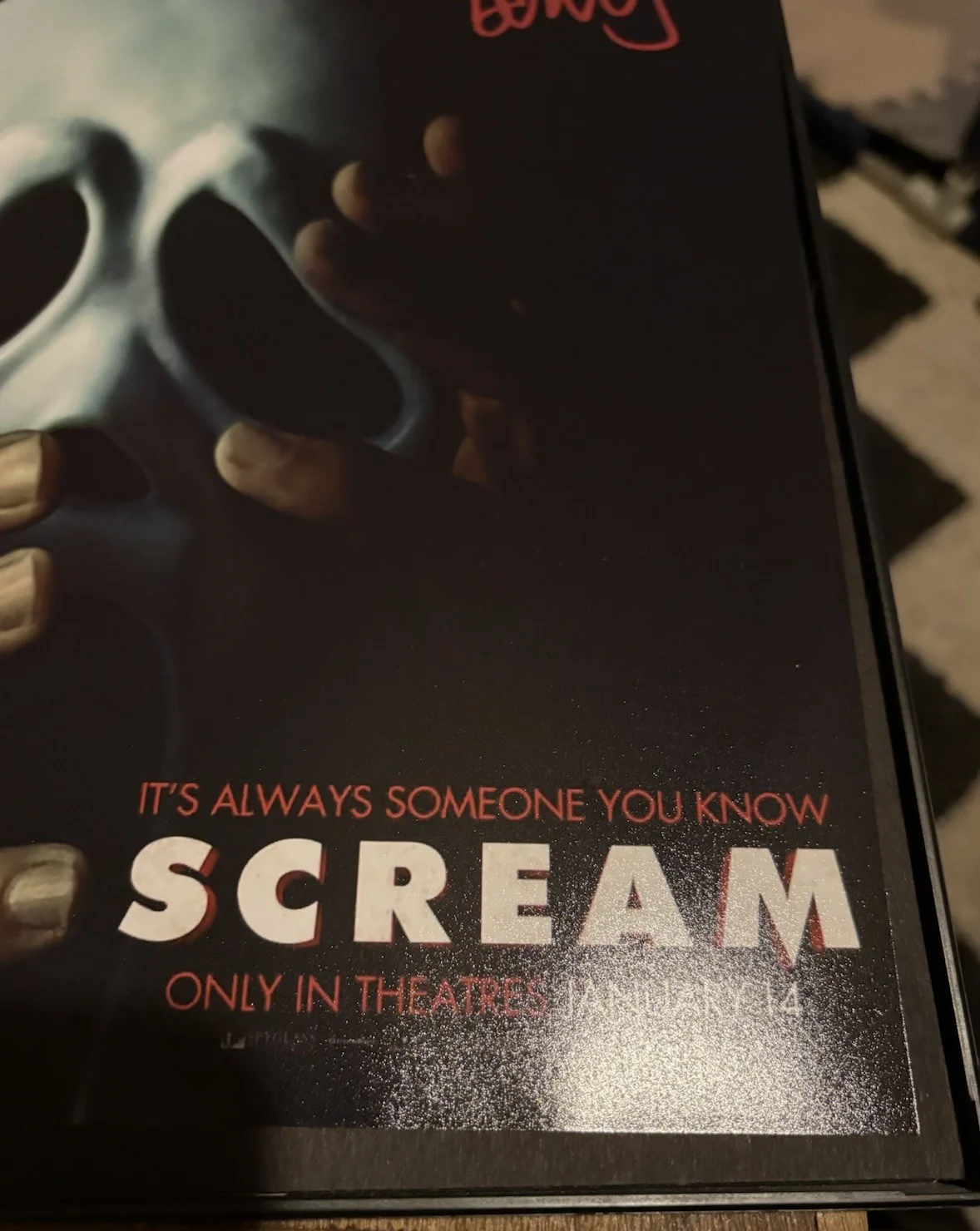 David Arquette — David Arquette Signed 11x17 Scream Photo Comes With Sticker And Coa., изображение 5