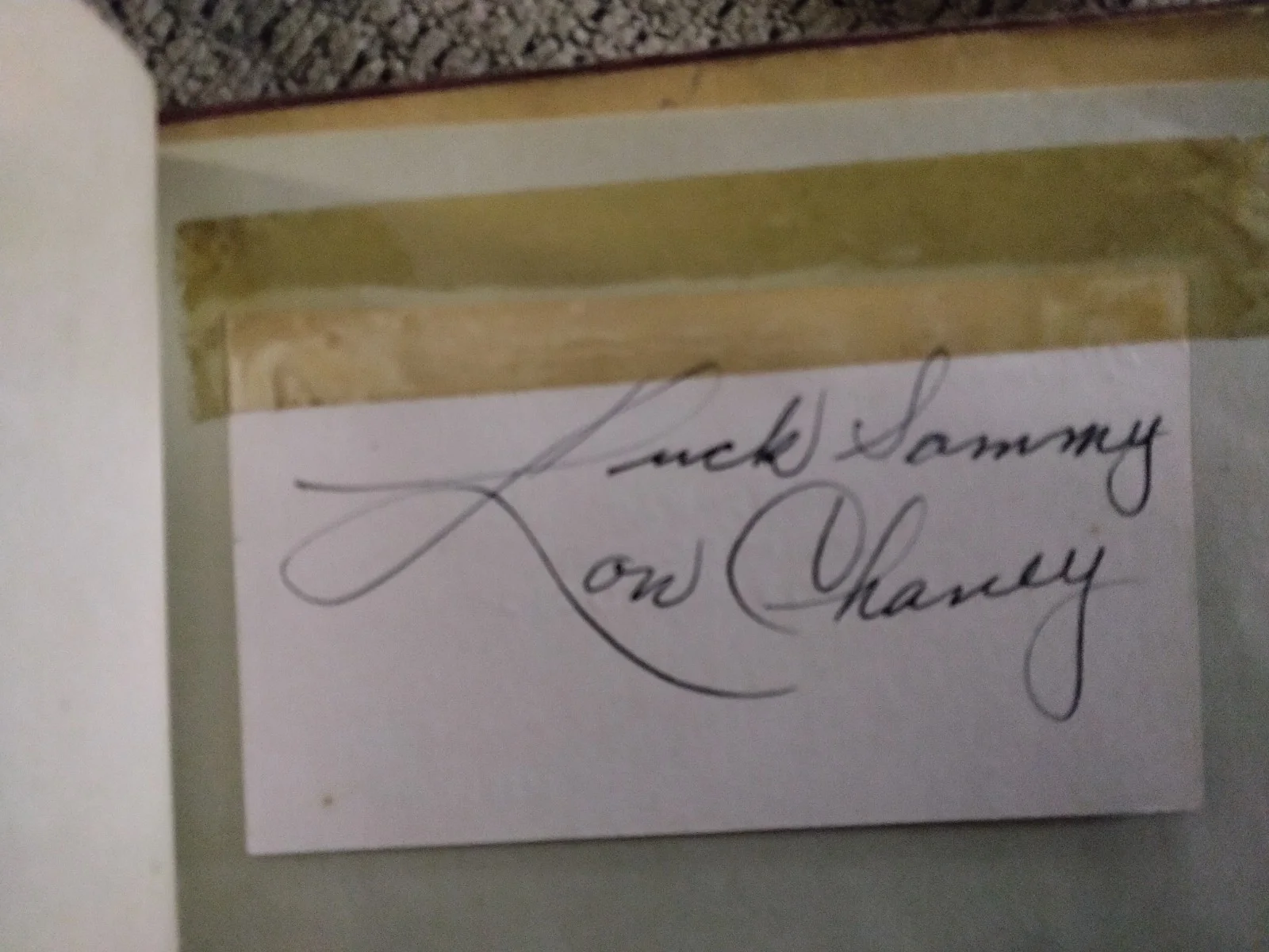 Autograph Book Lon Chaney Jr Roy Rogers Robert Young Old Movie Stars Wrestlers, изображение 3