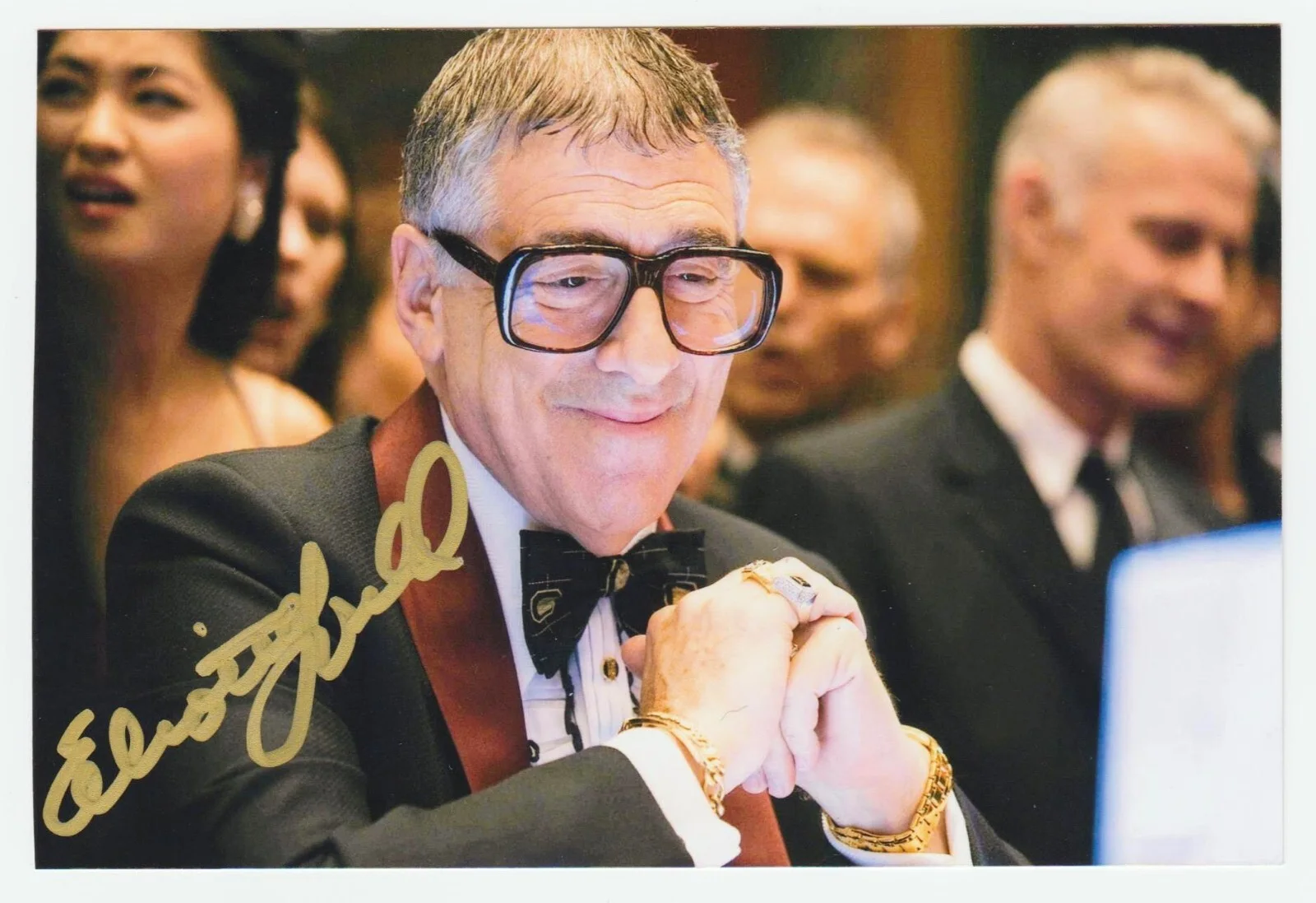 Elliott Gould — Elliott Gould Autographed Photo Reuben Tishkoff Ocean's Eleven Signed Picture