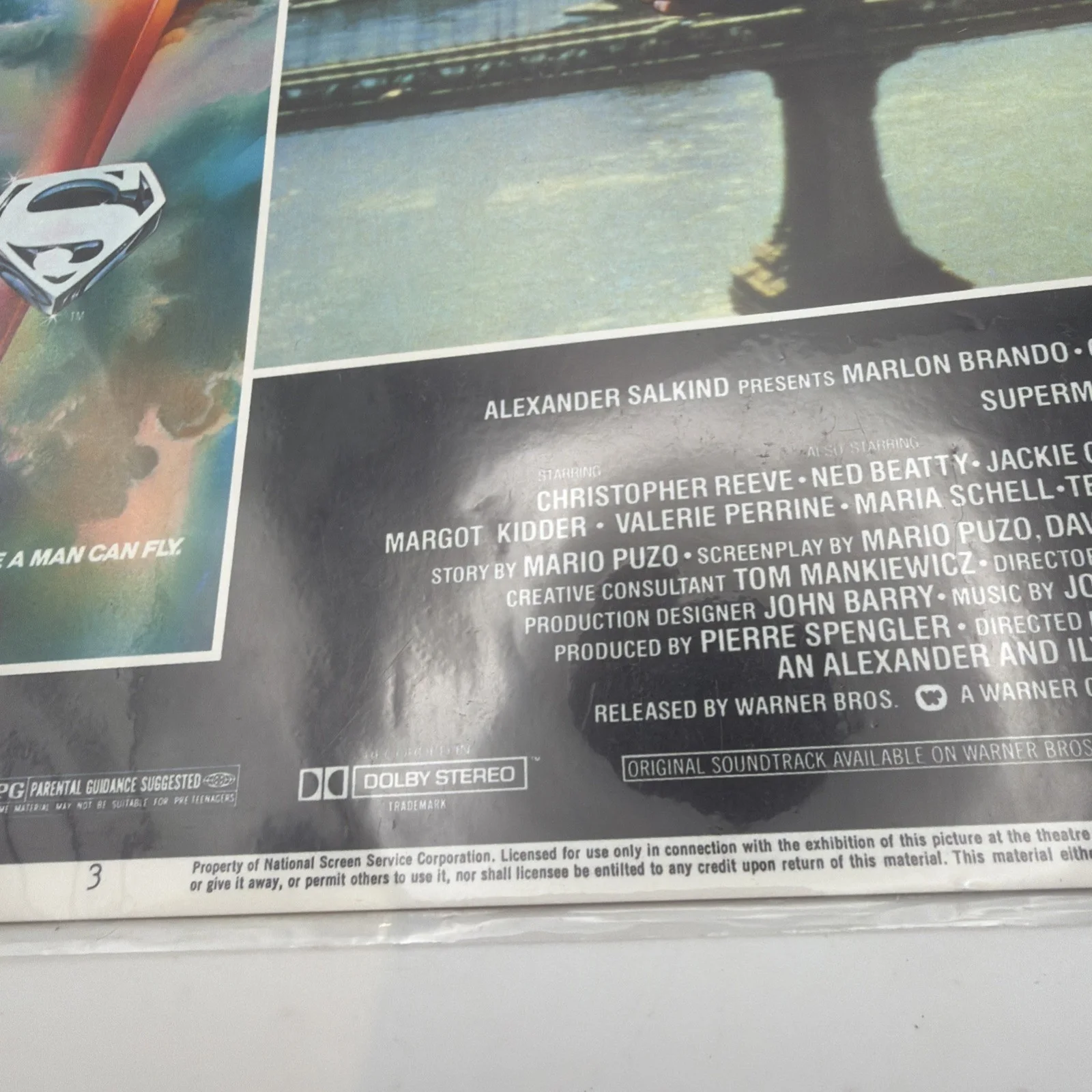 SUPERMAN ORIGINAL 1978 LOBBY CARDS. 4 CARDS No's 3,4,6,8. approx 11 x 8.5 inches, изображение 2