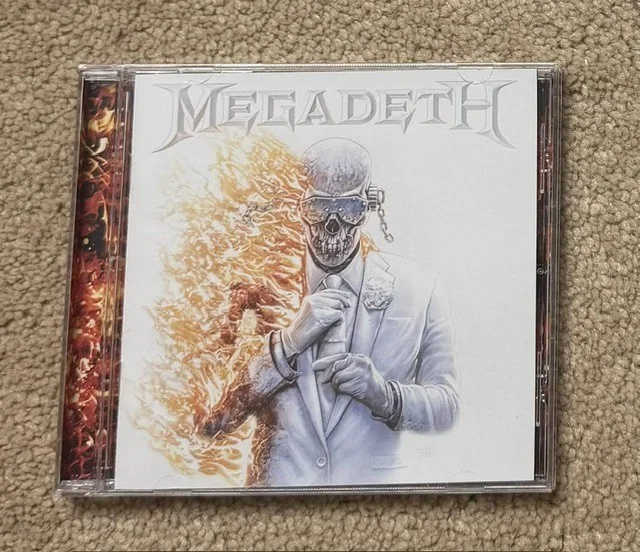 MEGADETH Signed Autograph CD Insert & CD Beckett Letter LOA Full Band Framed, image 5