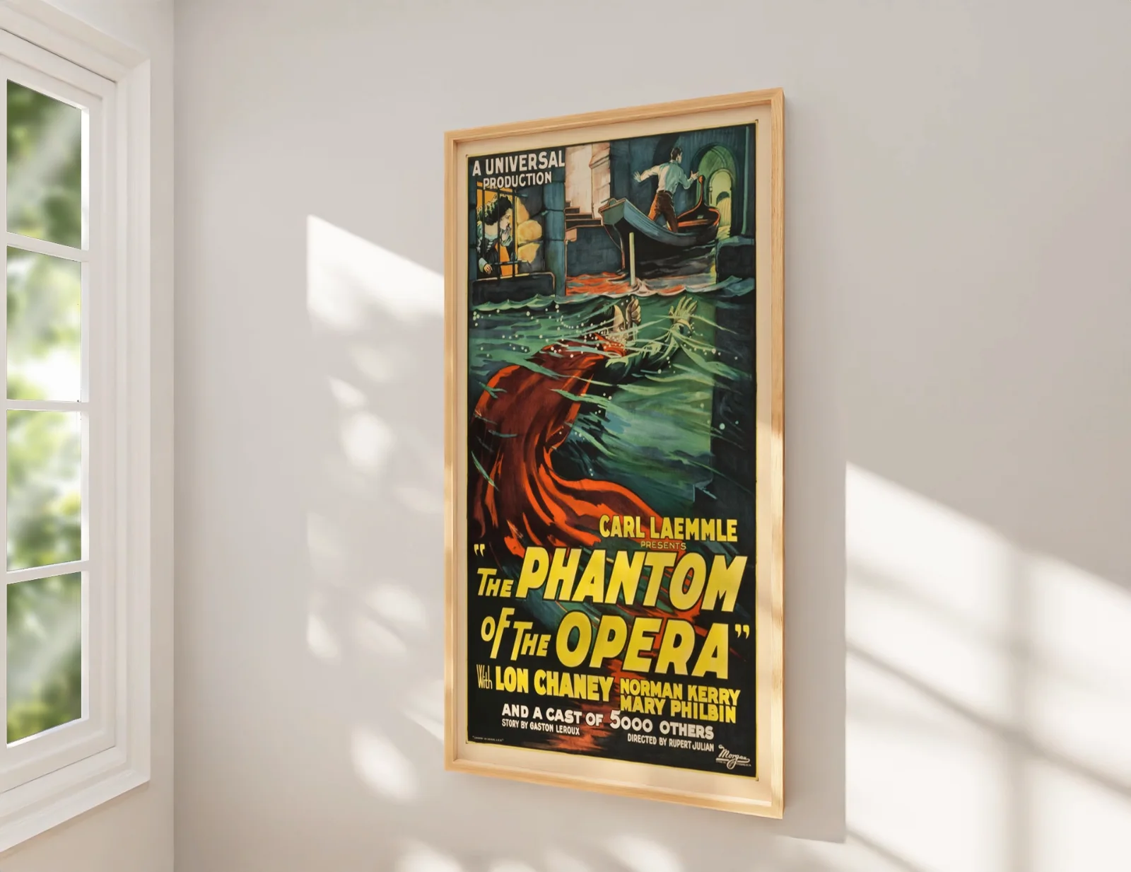The Phantom Of The Opera - 1925 Horror Restored 27.2" x 41" US Poster, image 2