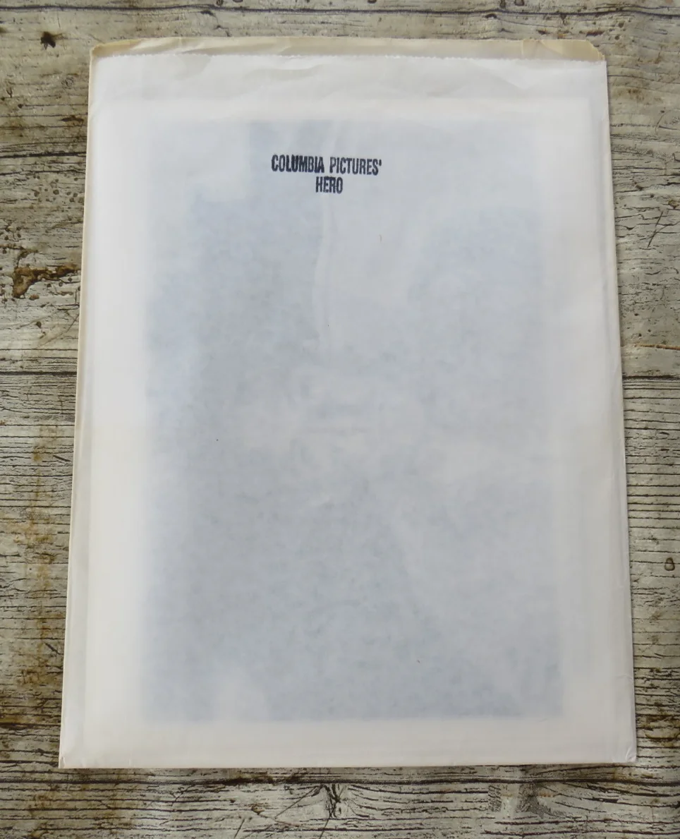 HERO ORIGINAL 1992 CINEMA MOVIE PRESS KIT Dustin Hoffman 6 PHOTOS / PROD INFO, image 4