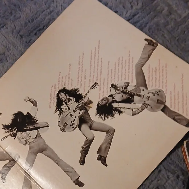 Ted Nugent Free-For-All LP Vinyl Record Signed Autograph Original Music, изображение 3
