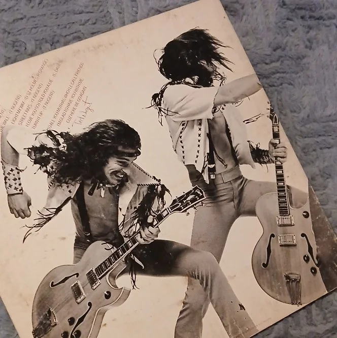 Ted Nugent Free-For-All LP Vinyl Record Signed Autograph Original Music, изображение 4