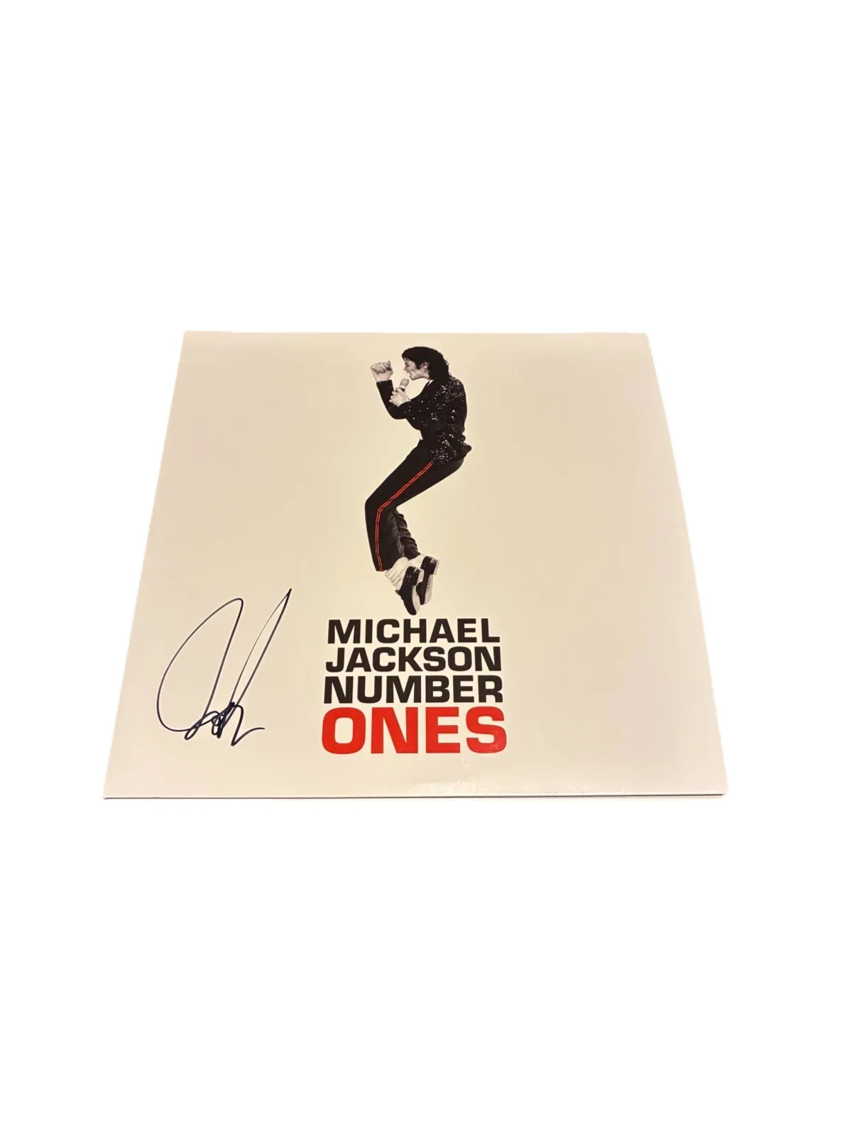Jafaar Jackson Signed Autographed Michael Jackson Number One Hits Vinyl LP PROOF, image 4