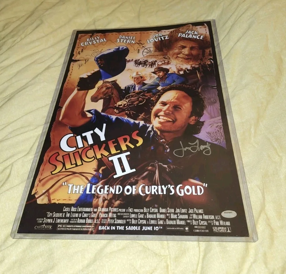 John Lovitz — City Slickers 2 Hand Signed 11x17 Movie Poster By: John Lovitz, image 2