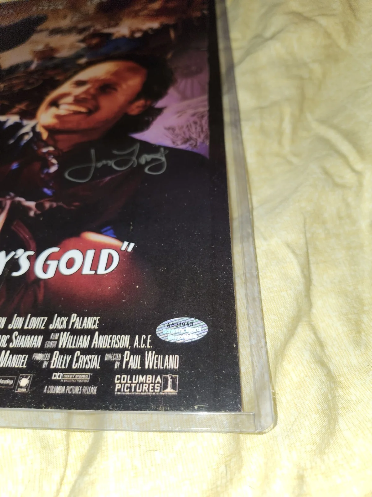 John Lovitz — City Slickers 2 Hand Signed 11x17 Movie Poster By: John Lovitz, image 4