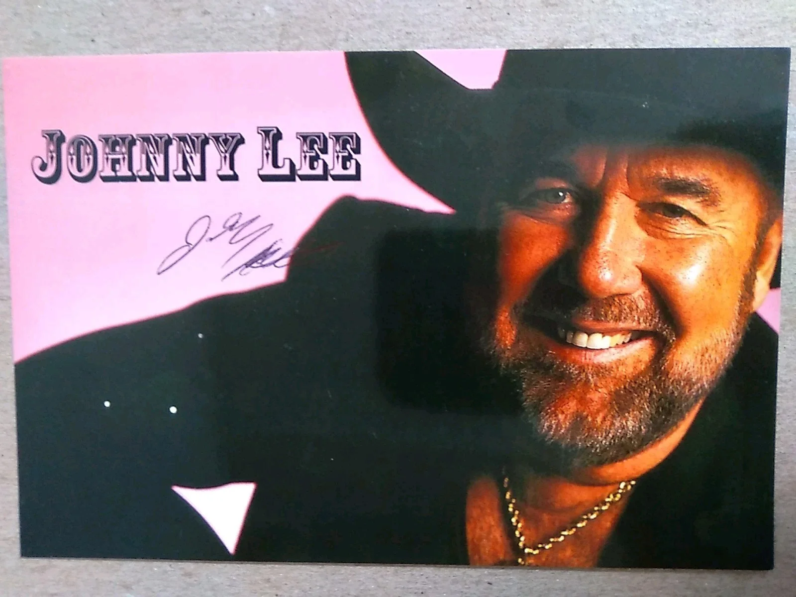 Johnny Lee American Country Music Singer 6x4 Photo Signed Authographed, изображение 2
