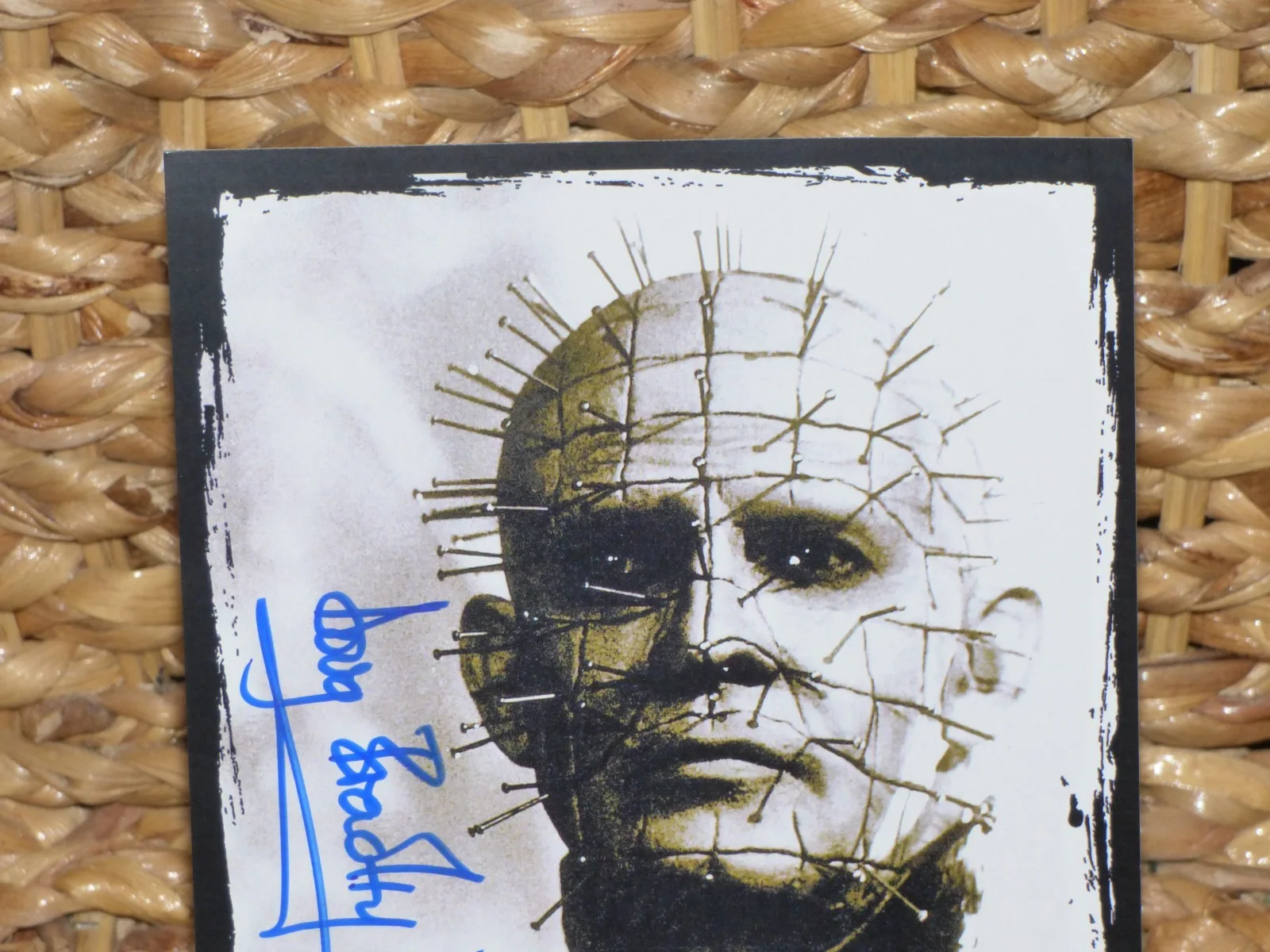 Doug Bradley Pinhead Hellraiser Autograph 5X7 Photo With COA, image 2