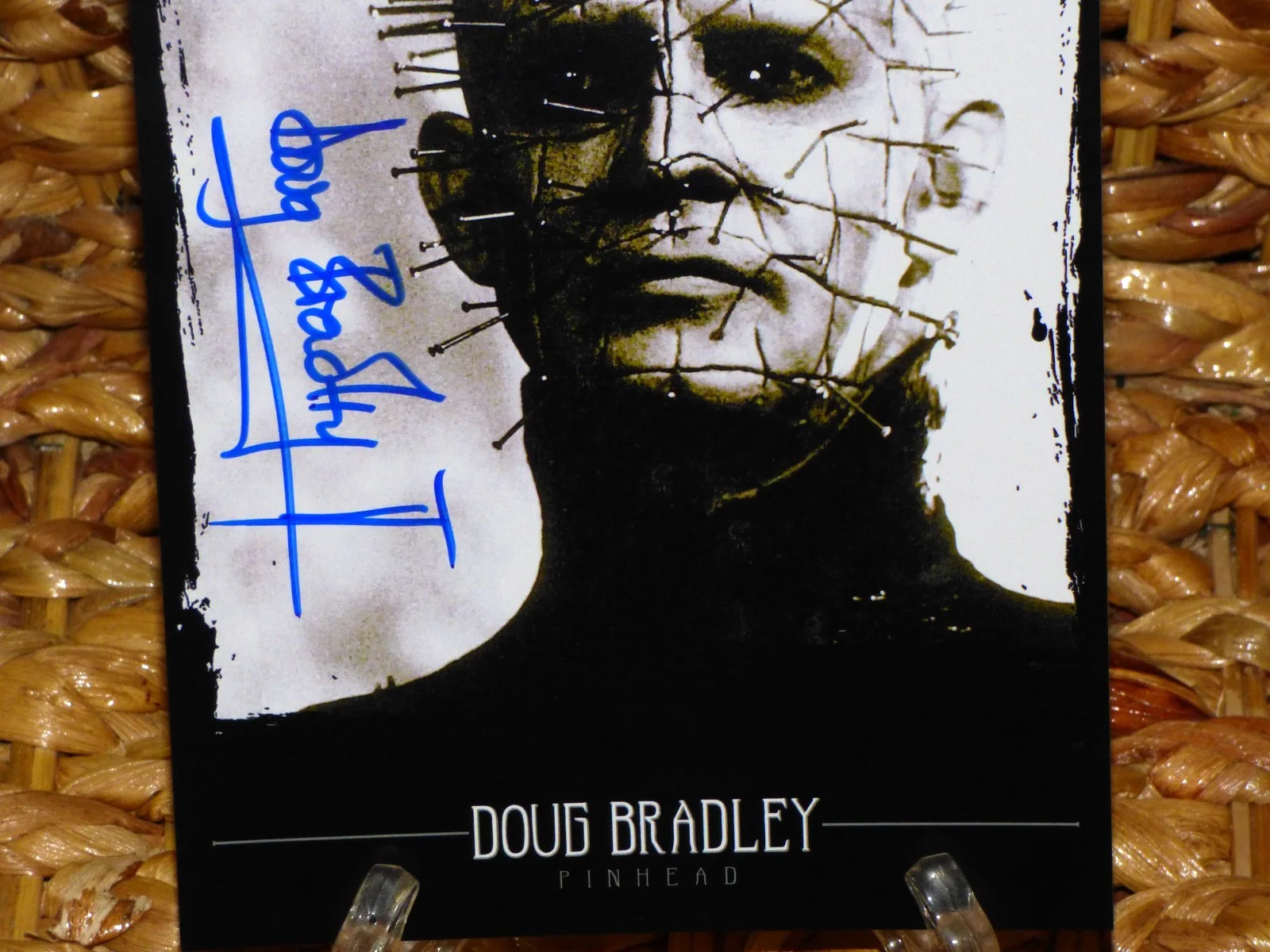 Doug Bradley Pinhead Hellraiser Autograph 5X7 Photo With COA, image 3