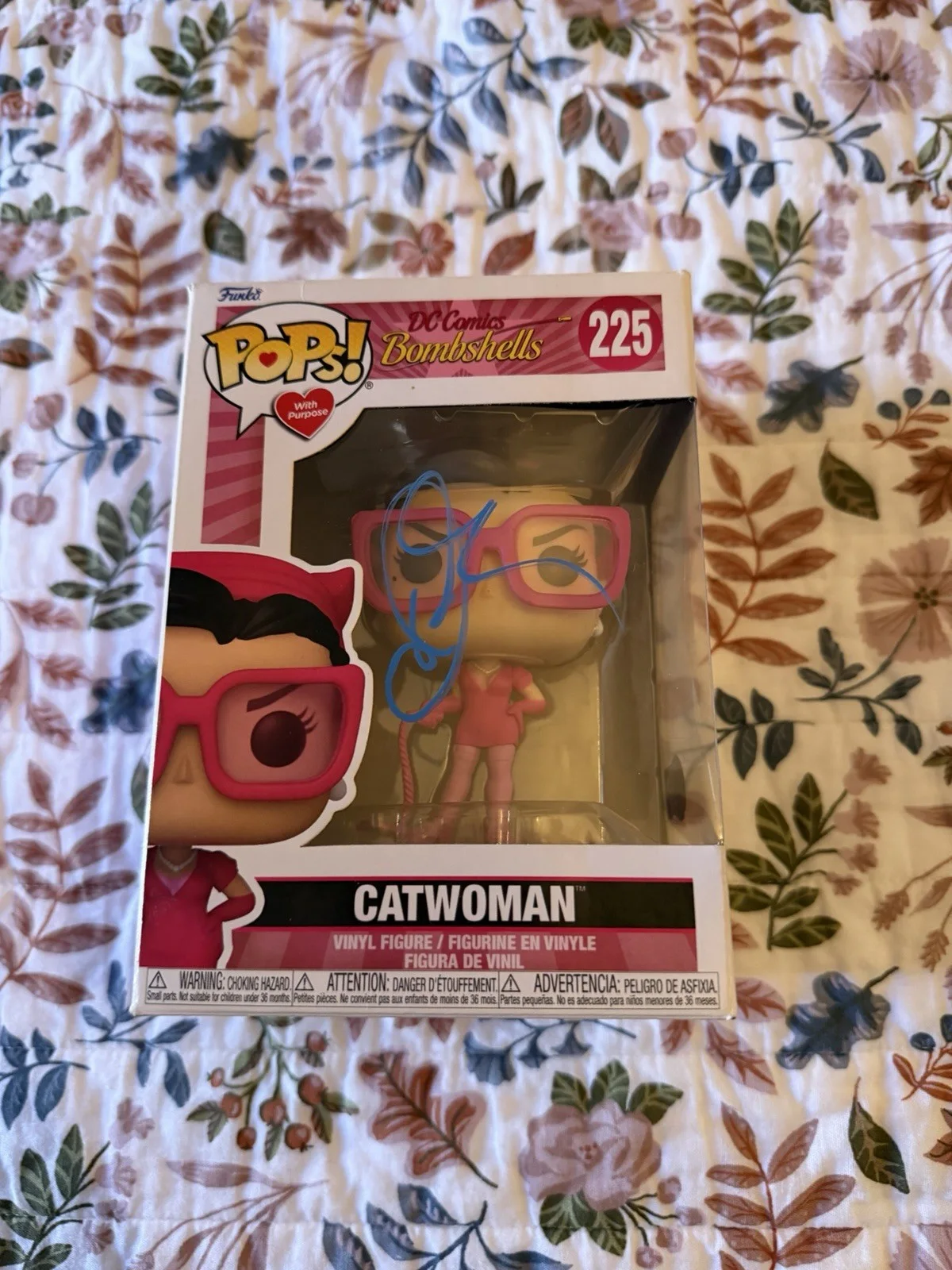 HALLE BERRY — Halle Berry Signed Funko Pop CATWOMAN DC COMICS BECKETT COA, изображение 3