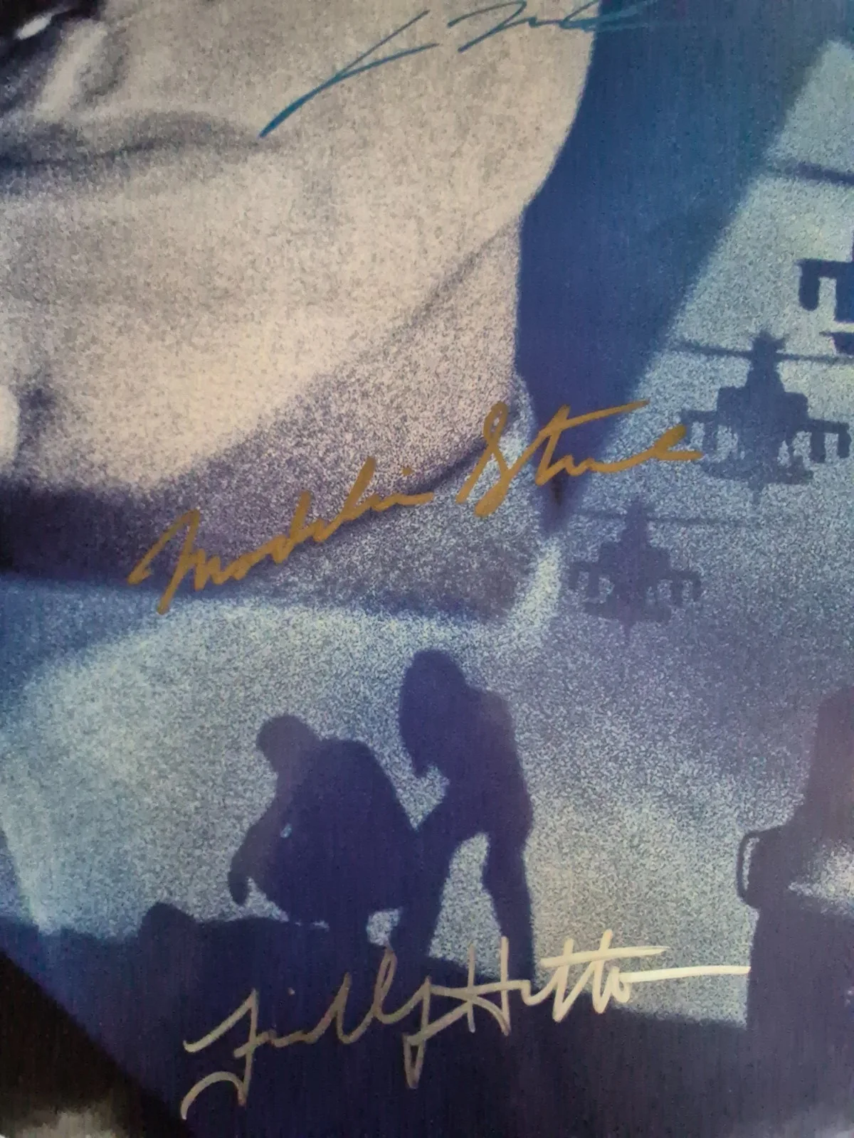 SEE BELOW — THE GENERAL'S DAUGHTER=CAST SIGNED-MOVIE POSTER-vintage-w/COA-john TRAVOLTA ekim, изображение 3