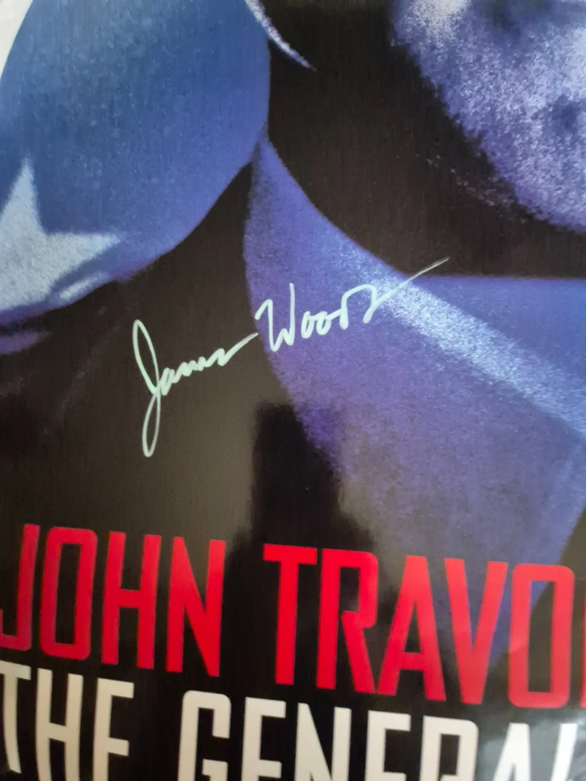 SEE BELOW — THE GENERAL'S DAUGHTER=CAST SIGNED-MOVIE POSTER-vintage-w/COA-john TRAVOLTA ekim, изображение 4