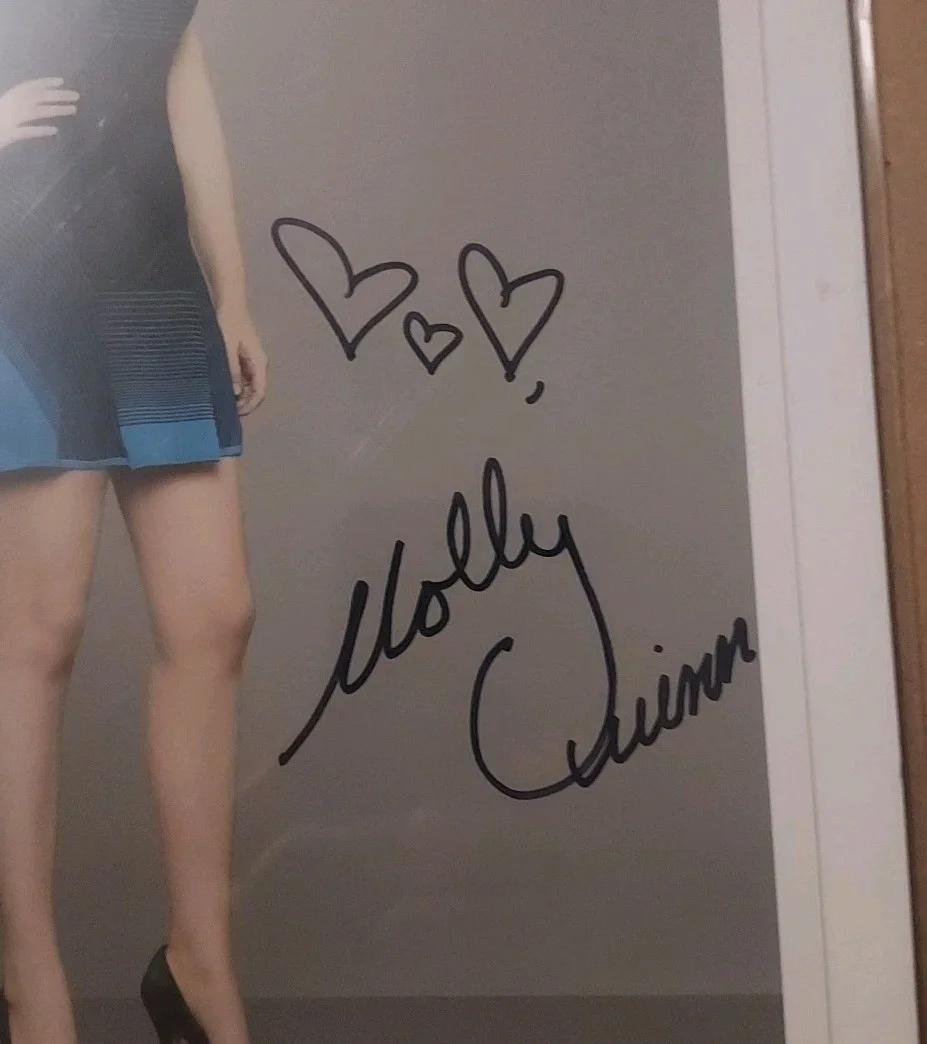 Molly Quinn — SIGNED Molly Quinn 8x10 Photo - Alexis Castle ABC, Doctor Sleep, We're Miller's, изображение 2