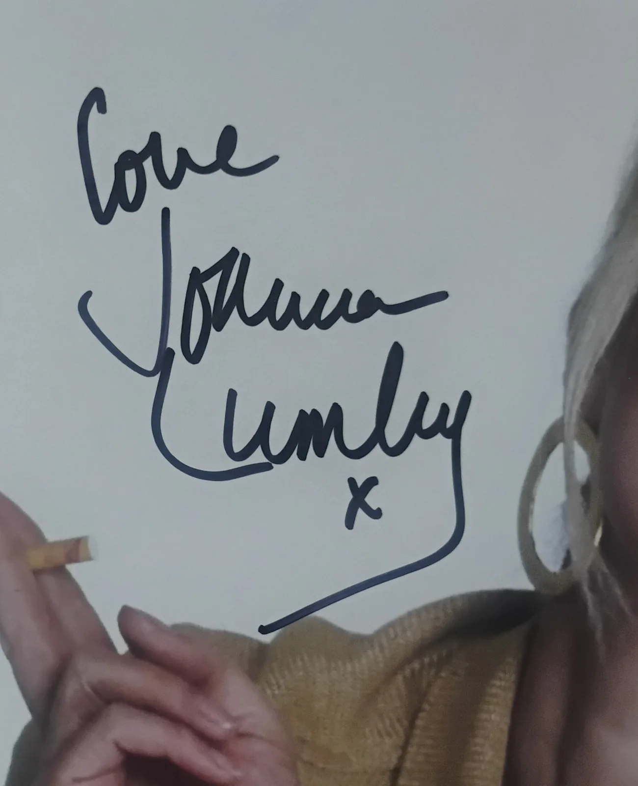 Joanna Lumley Hand Signed Autograph 8x10 Photo COA Absolutely Fabulous NO TARIFF, изображение 3