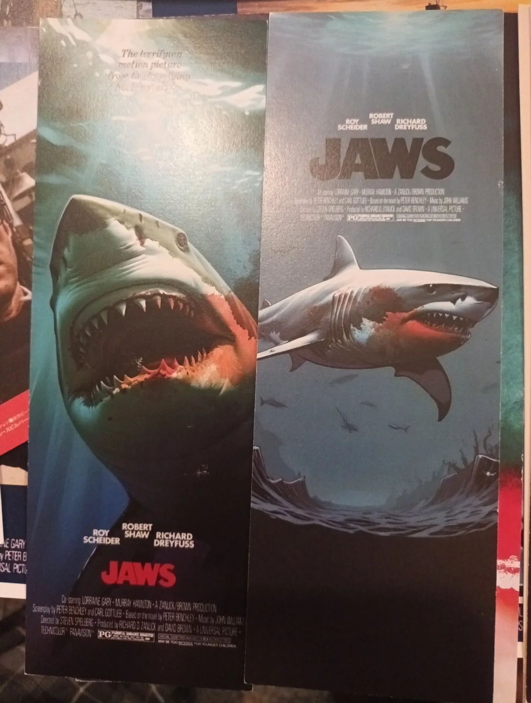 Jaws 1975. Bundle Of 44 Unofficial Lobby Cards & 8 Bookmarkers. New., изображение 3