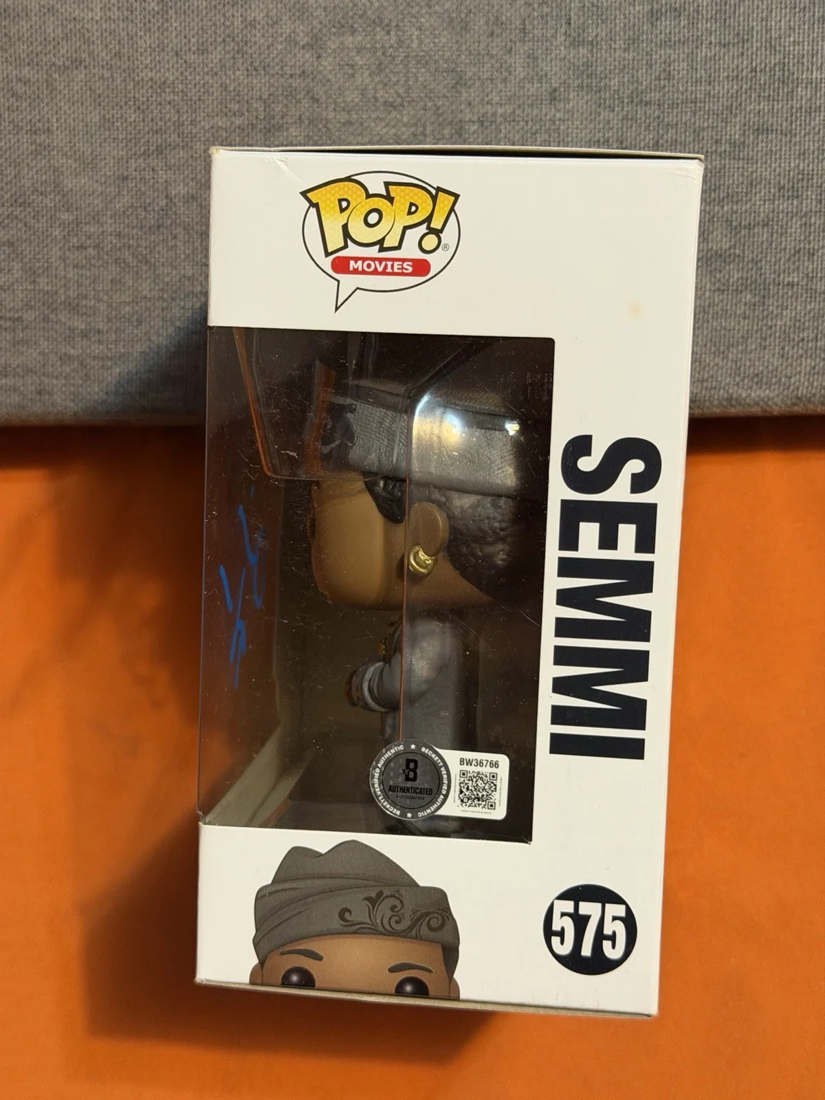 Arsenio Hall — Arsenio Hall Signed Semmi Funko Coming To America Beckett COA EDDIE MURPHY AUTO, изображение 2