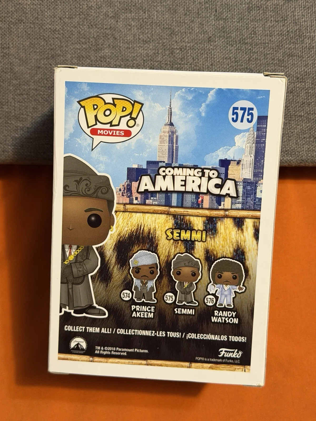 Arsenio Hall — Arsenio Hall Signed Semmi Funko Coming To America Beckett COA EDDIE MURPHY AUTO, изображение 4