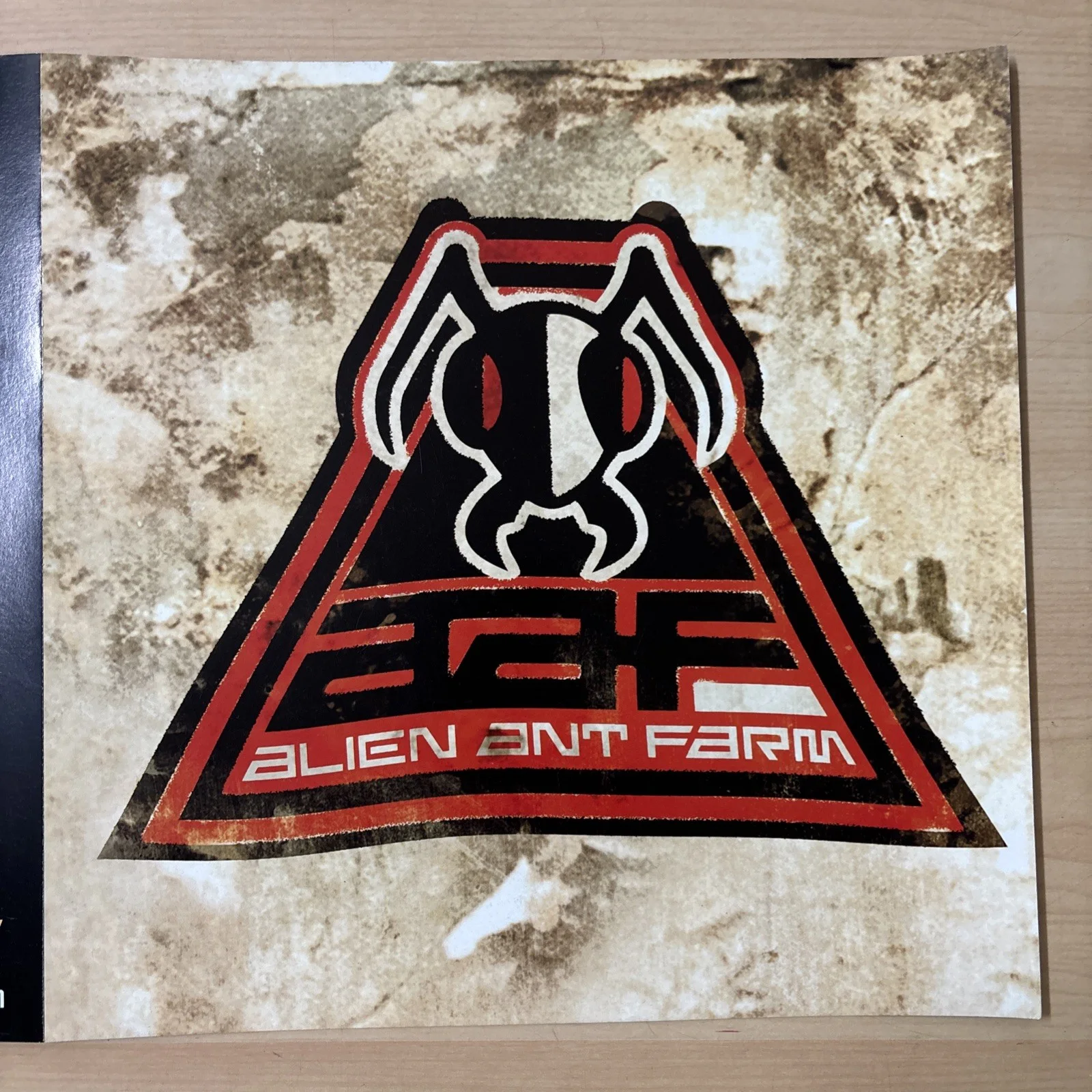 Alien Ant Farm ANThology Promo Poster SIGNED x4 2001 SKG Music Foldout 24x12, изображение 3