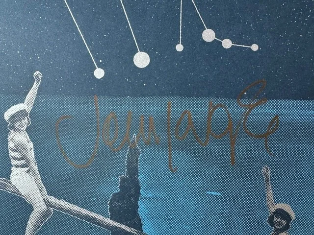 John Lodge of the Moody Blues Signed Rare Poster, image 2