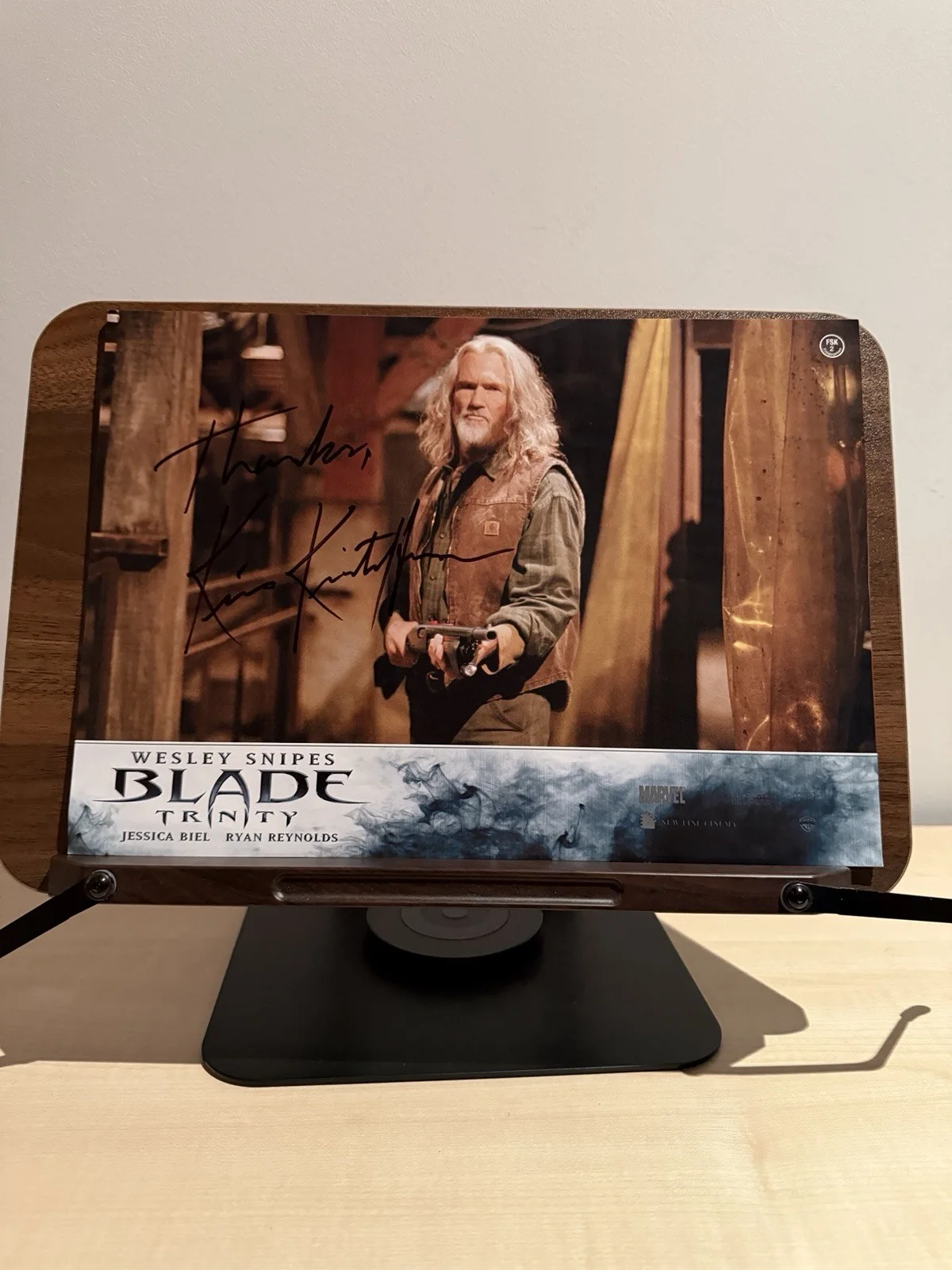 Set Of 7 Publicity Stills From Blade Trinity Wesley Snipes Ryan Reynolds, изображение 3