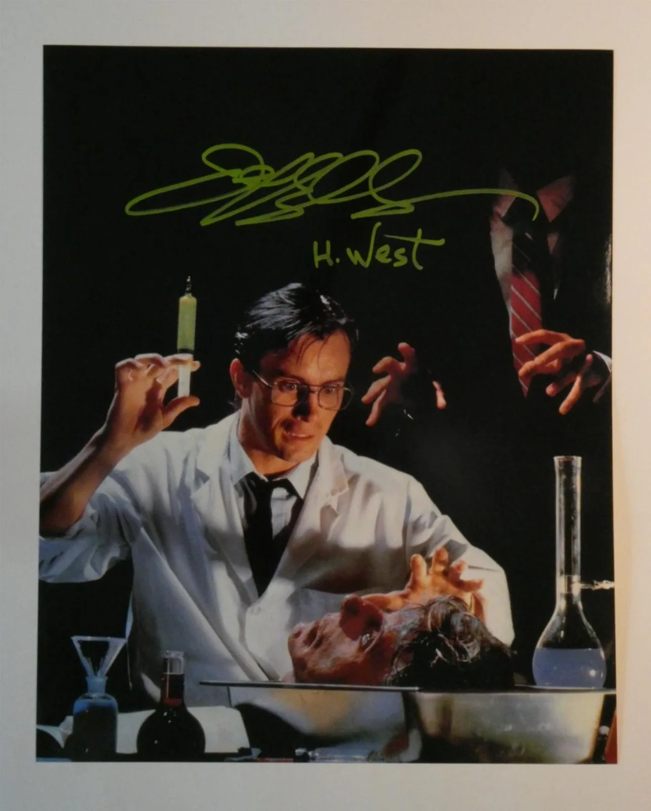 Jeffrey Combs — Jeffrey Combs Signed 8x10 Photo Autographed Re-Animator