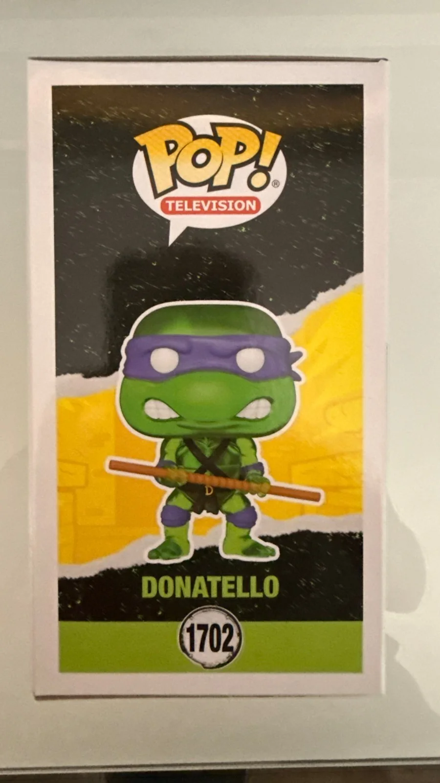 Leif Tilden — TMNT Donatello FUNKO POP 1702 Autograph signed by Leif Tilden (Coolwaters COA), image 2