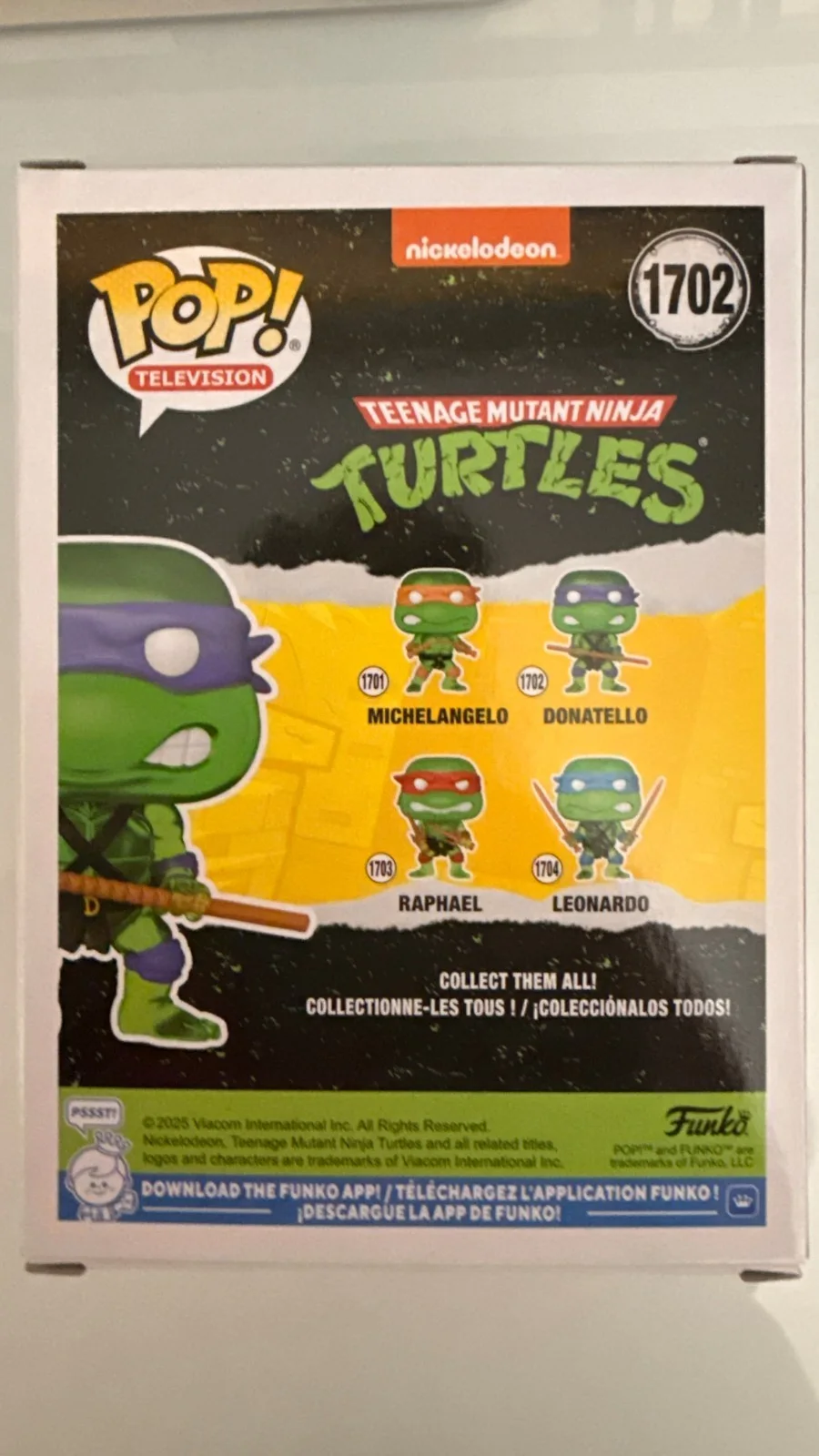 Leif Tilden — TMNT Donatello FUNKO POP 1702 Autograph signed by Leif Tilden (Coolwaters COA), image 3