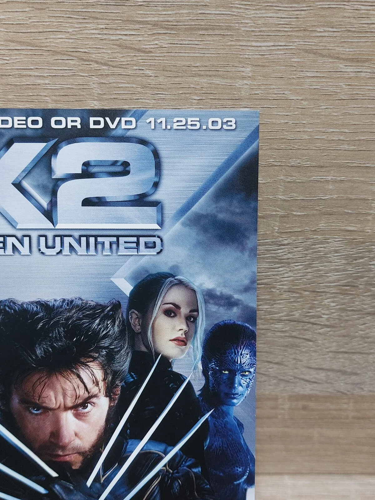 Stan Lee — Stan Lee Signed X2 "X-MEN UNITED" DVD Cover NO COA 7x5 Frame, изображение 3