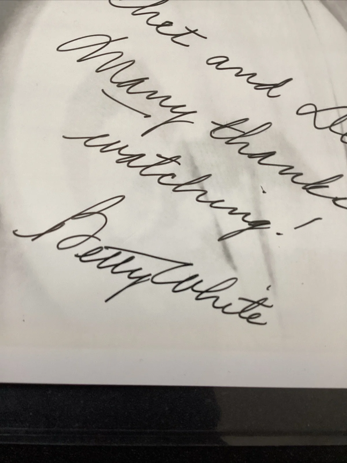 Betty White Autographed 8x10. Golden Girls. Hot In Cleveland, изображение 2